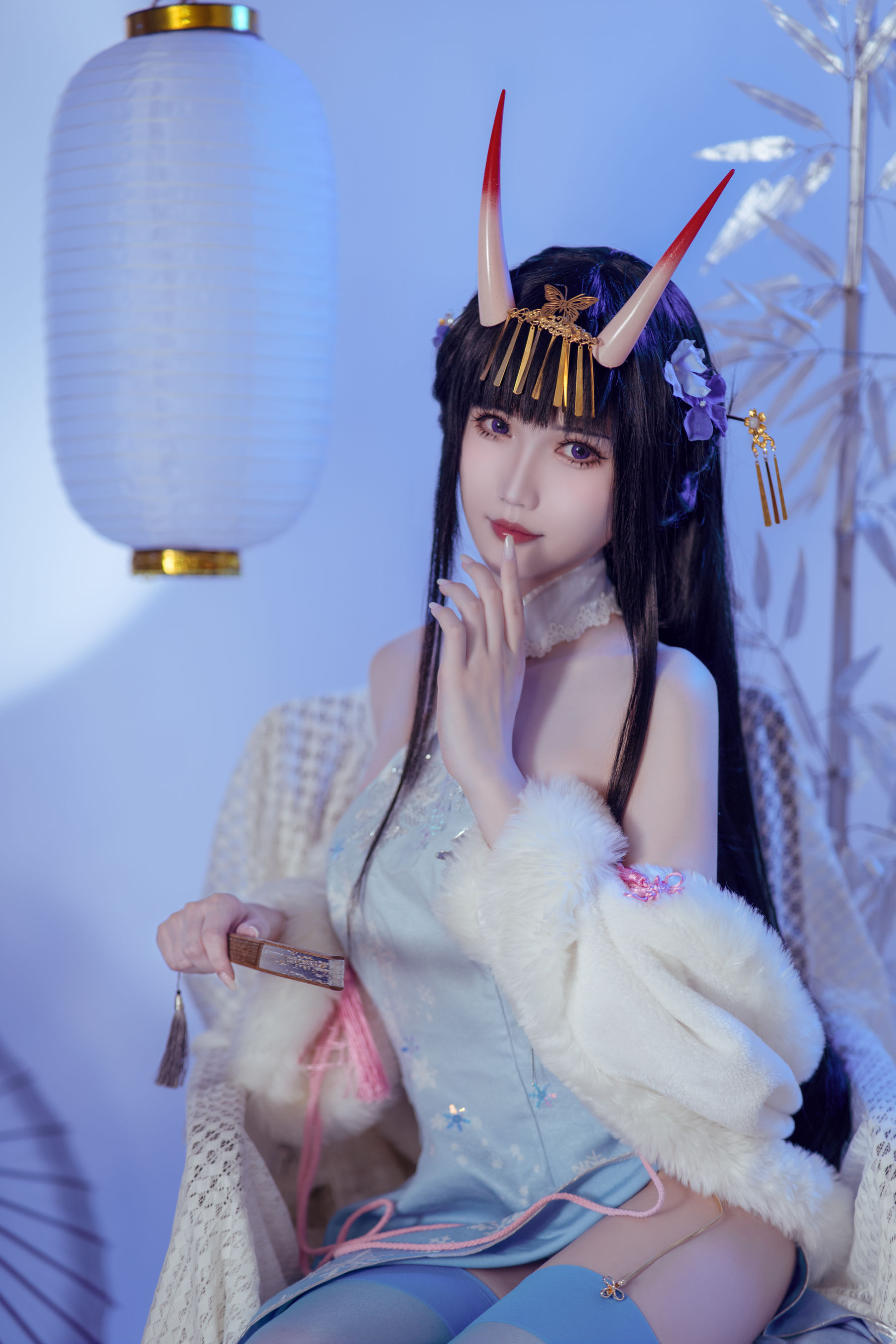 [网红COS] 花兮_honoka - 能代 冬雪沁香第3张
