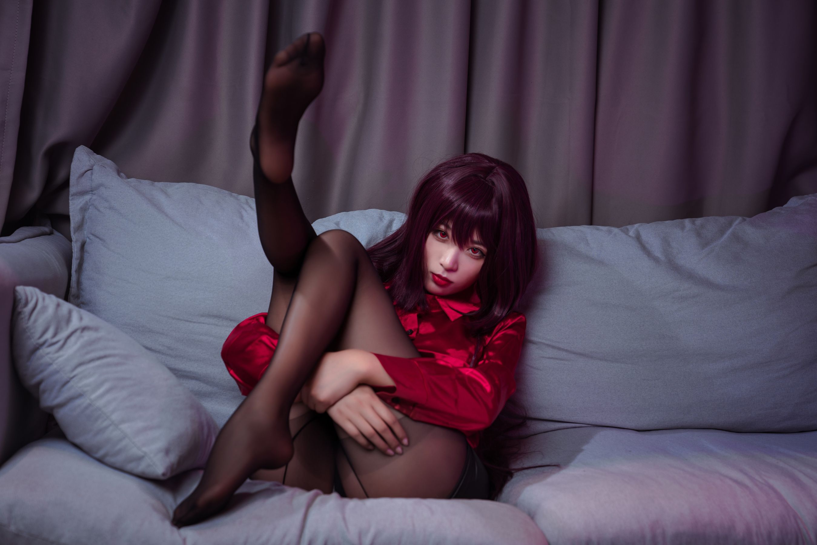 [网红COS] 轩萧学姐 - 师匠OL第7张