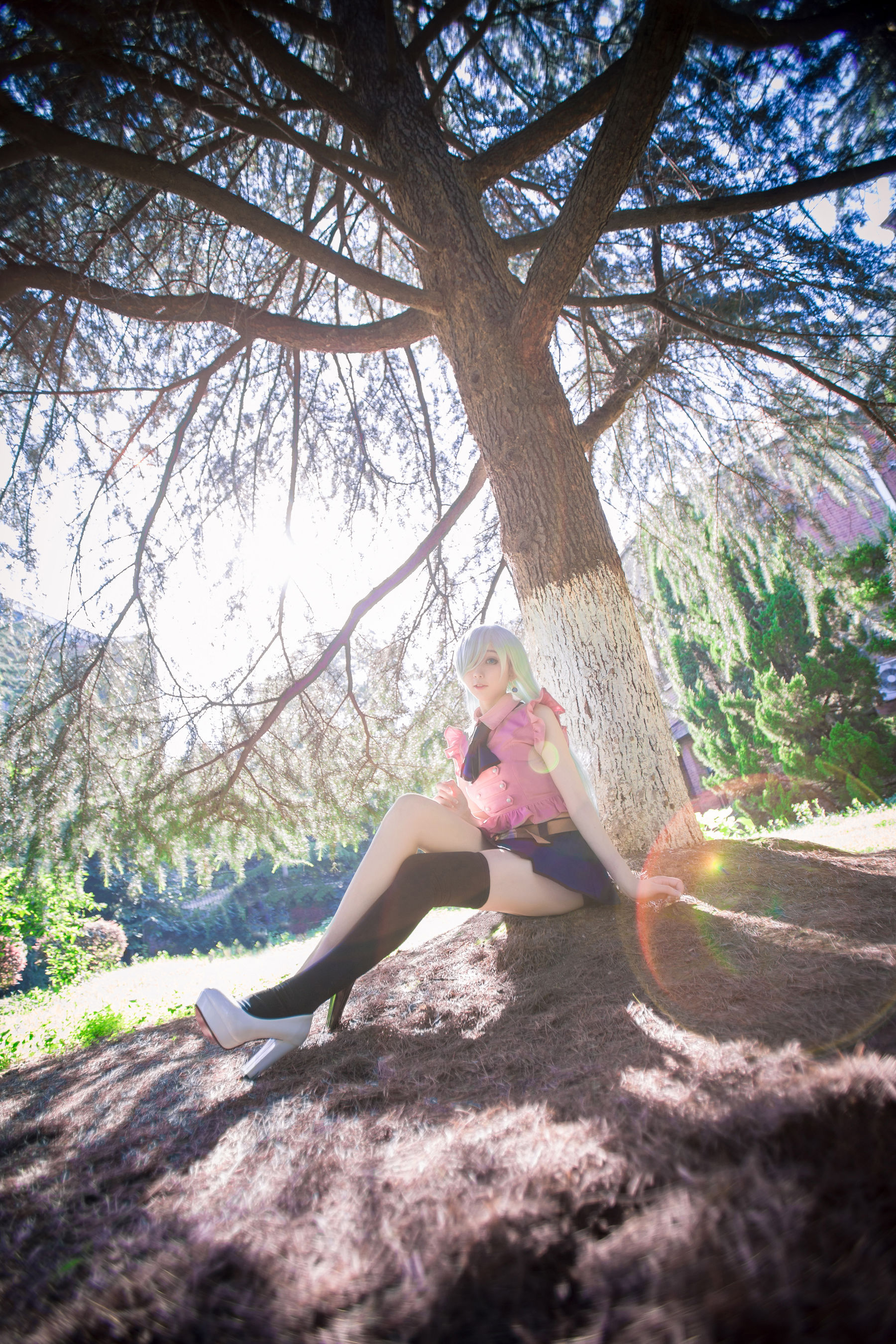 [福利COS] 动漫博主浅野菌子 - 七原罪 伊丽莎白・里昂妮丝第1张