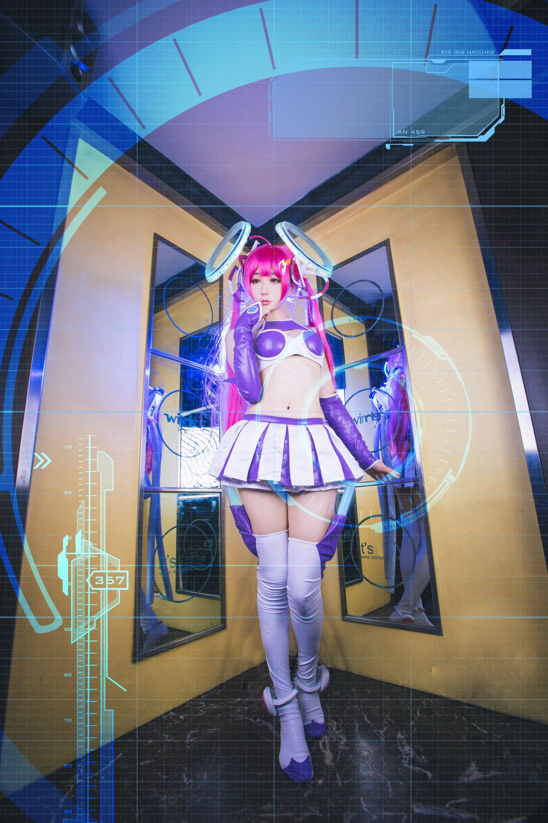 [福利COS] 动漫博主浅野菌子 - 300英雄 300娘第3张