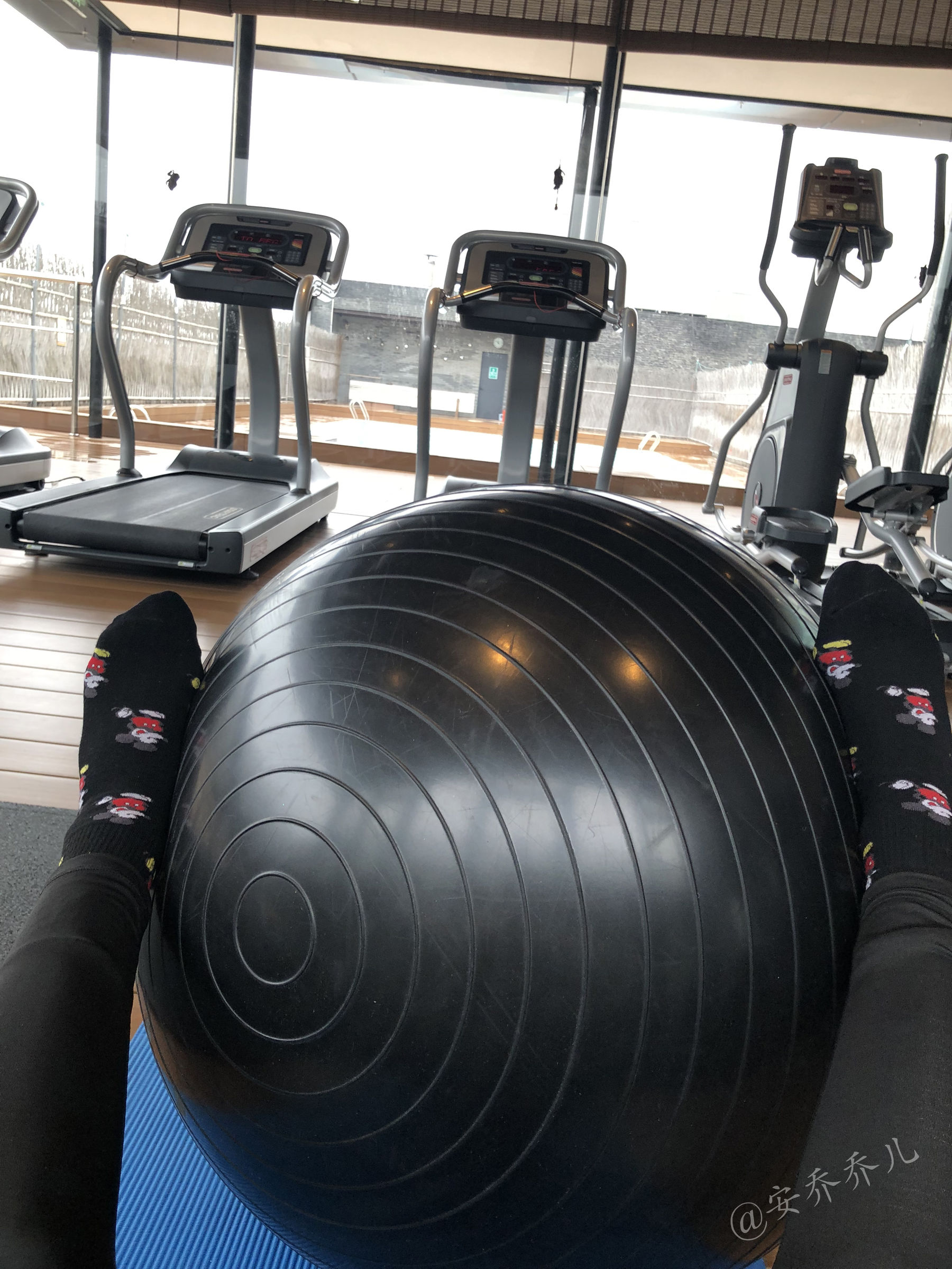 [福利COS] 安乔乔儿(Nia乔乔) No.019 健身房白袜第39张