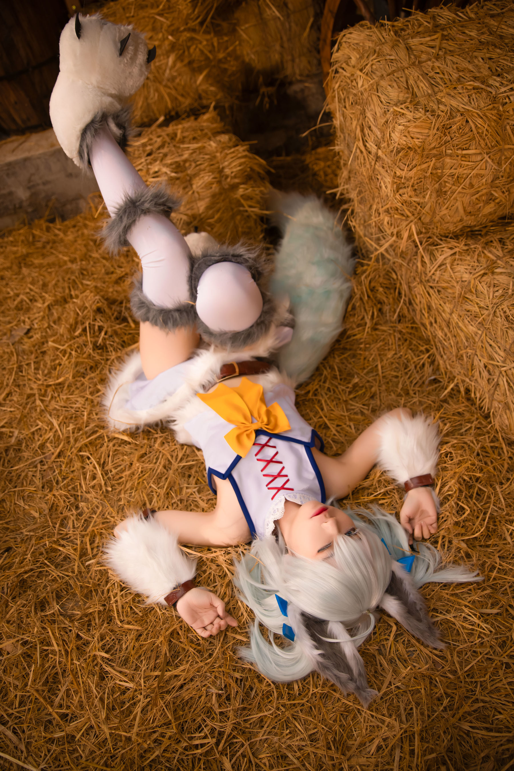 [福利COS] 动漫博主G44不会受伤 - 地牢刹那常服第9张