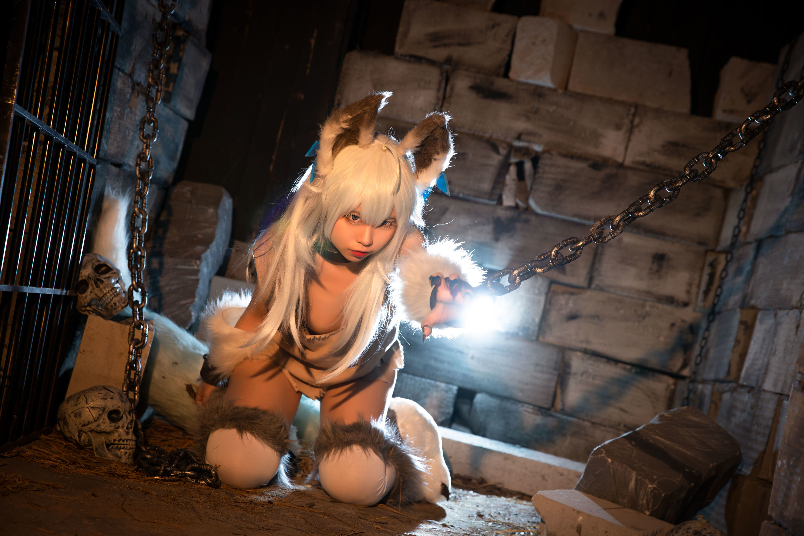 [福利COS] 动漫博主G44不会受伤 - 地牢刹那常服第11张