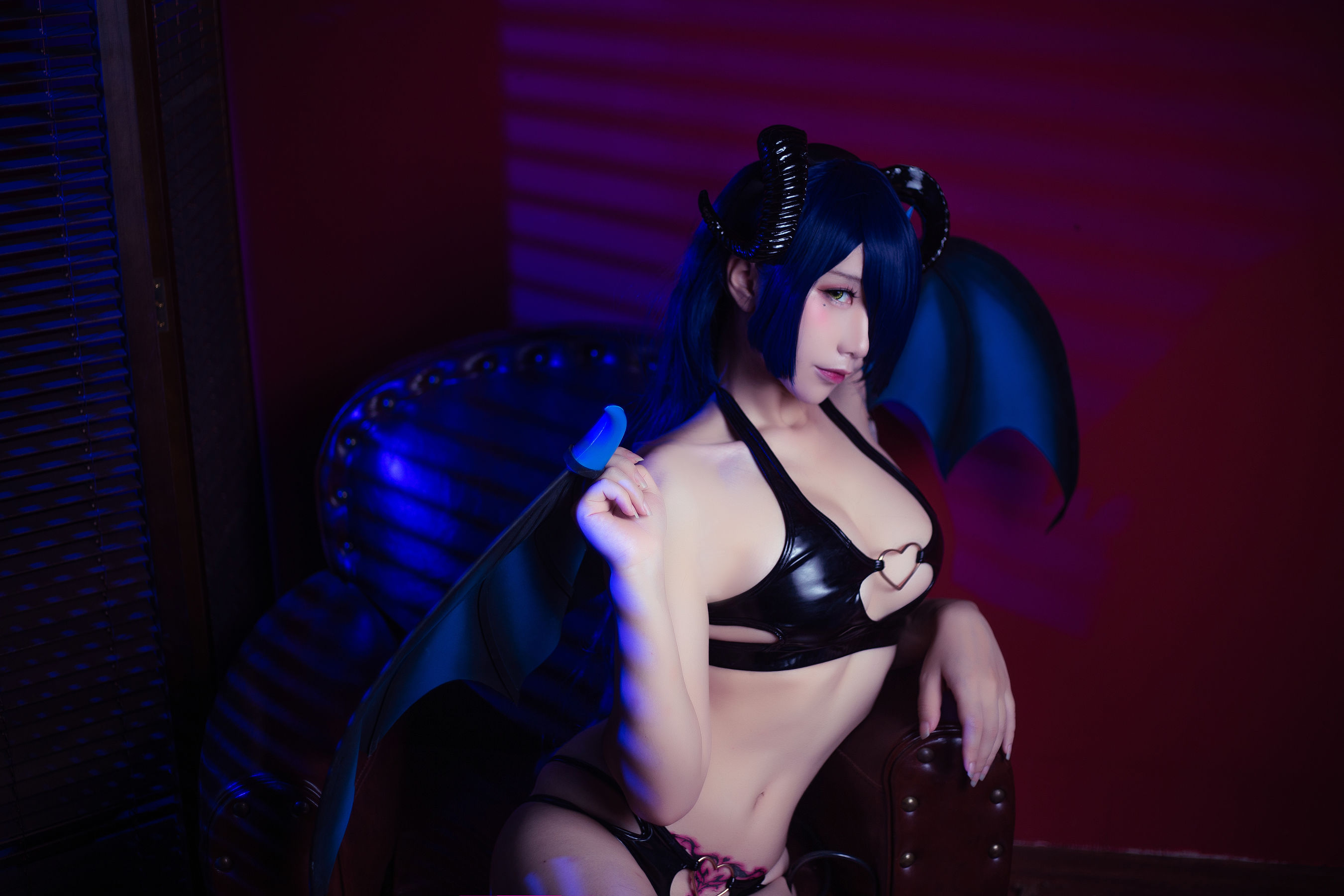 [福利COS] 动漫博主九曲Jean - 魅魔1第15张