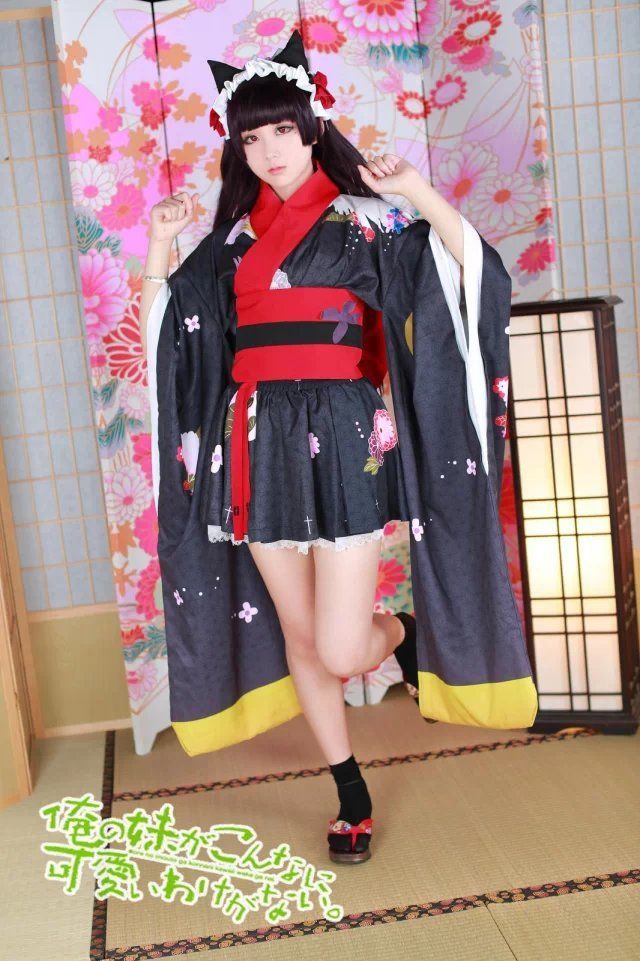 [福利COS] 动漫博主浅野菌子 - 我的妹妹哪有这么可爱！第15张