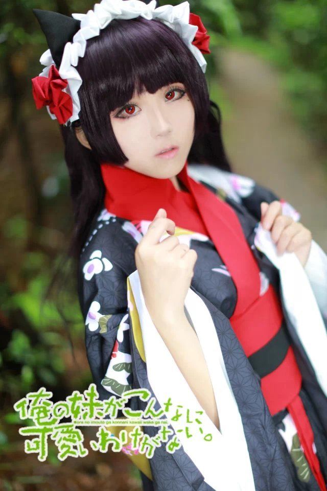 [福利COS] 动漫博主浅野菌子 - 我的妹妹哪有这么可爱！第19张