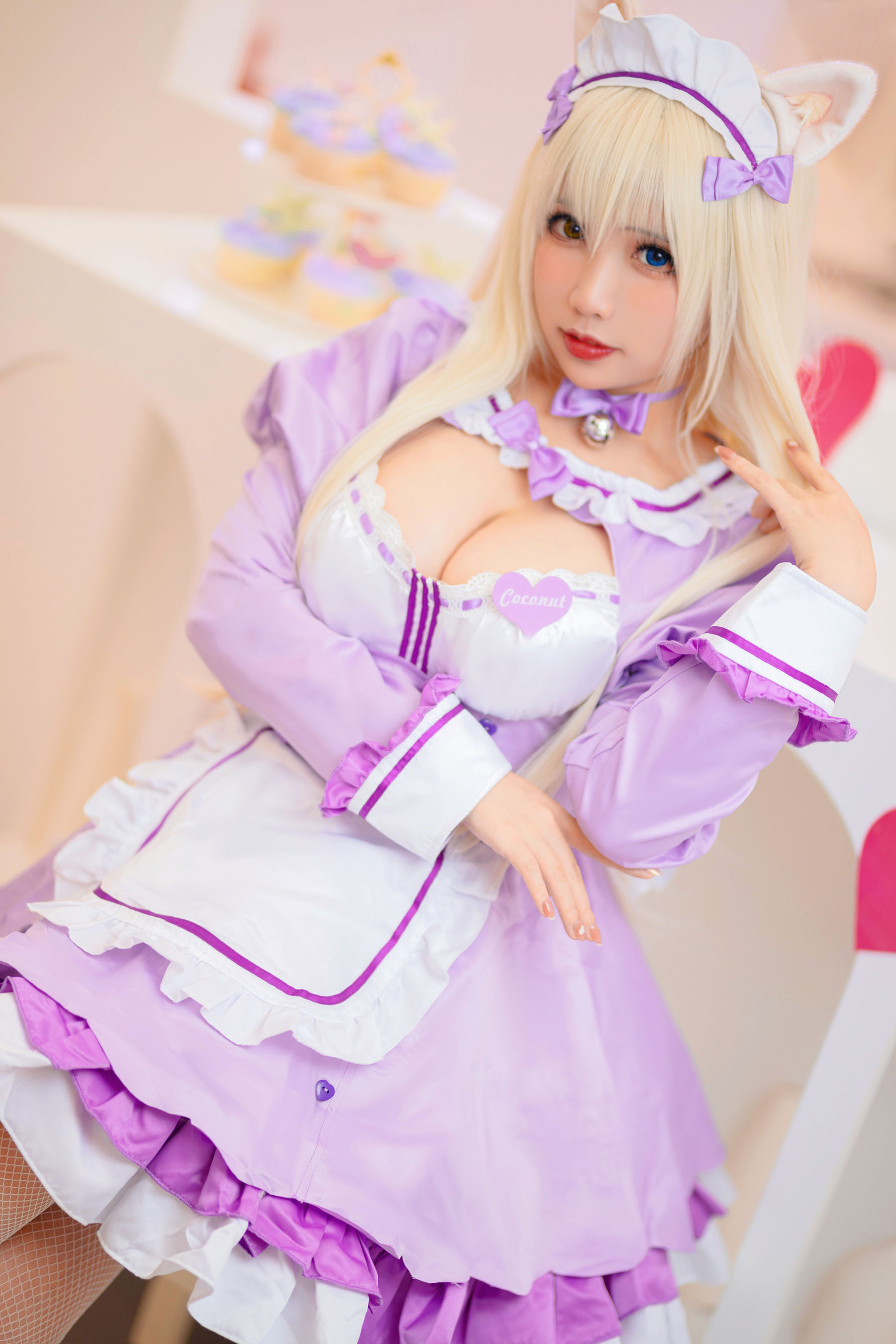 [福利COS] 动漫博主貓田聖奈奈(桃之啾啾) - 椰子第5张