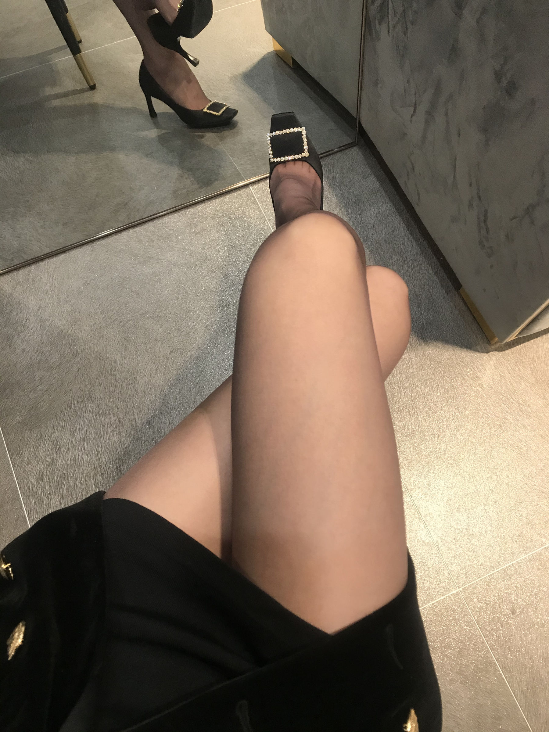 [福利COS] 丝足博主麋鹿_Monroe 2020.04.20 红高黑丝第6张