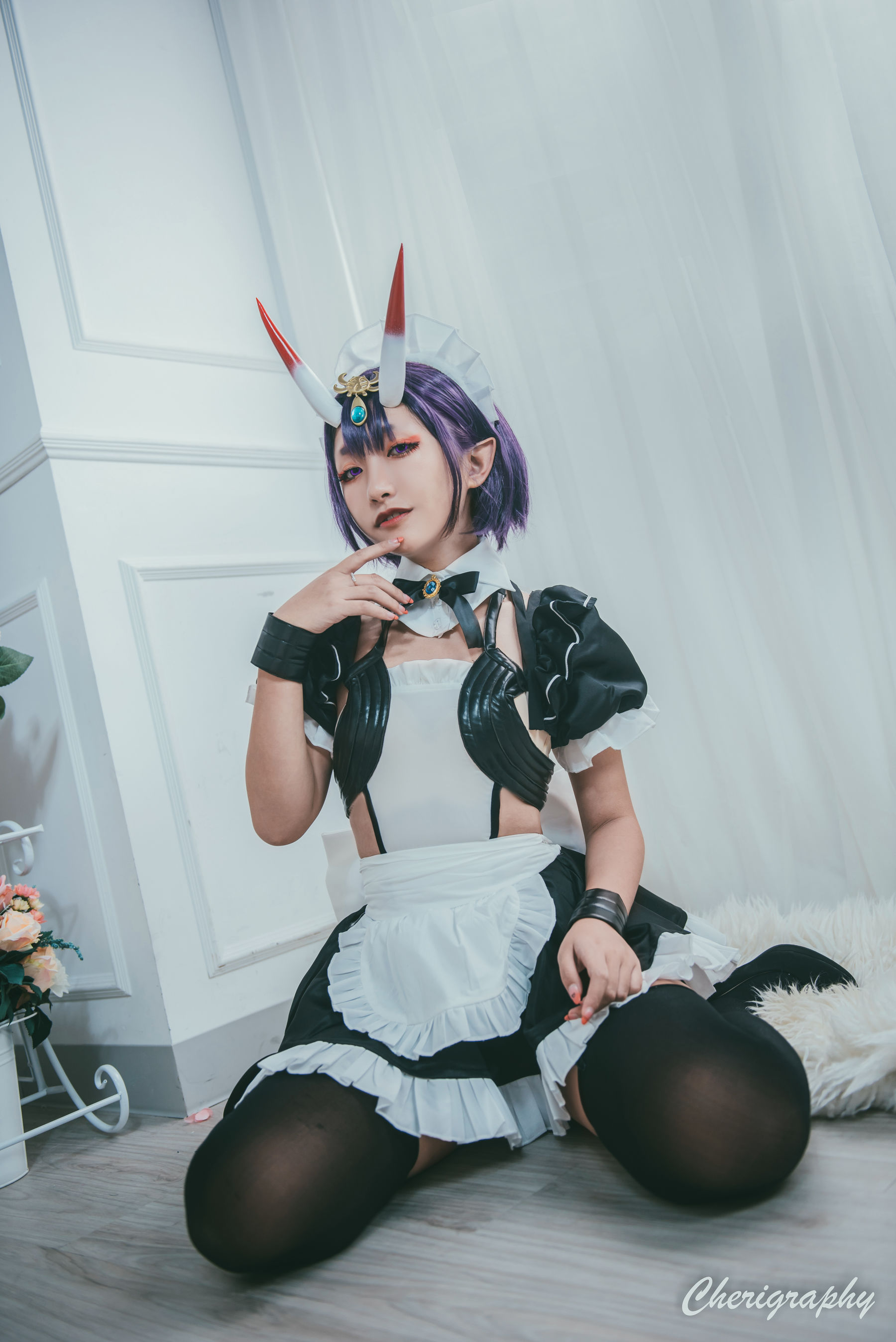 [福利COS] Roroki骷髅姫 - 酒吞女仆第1张