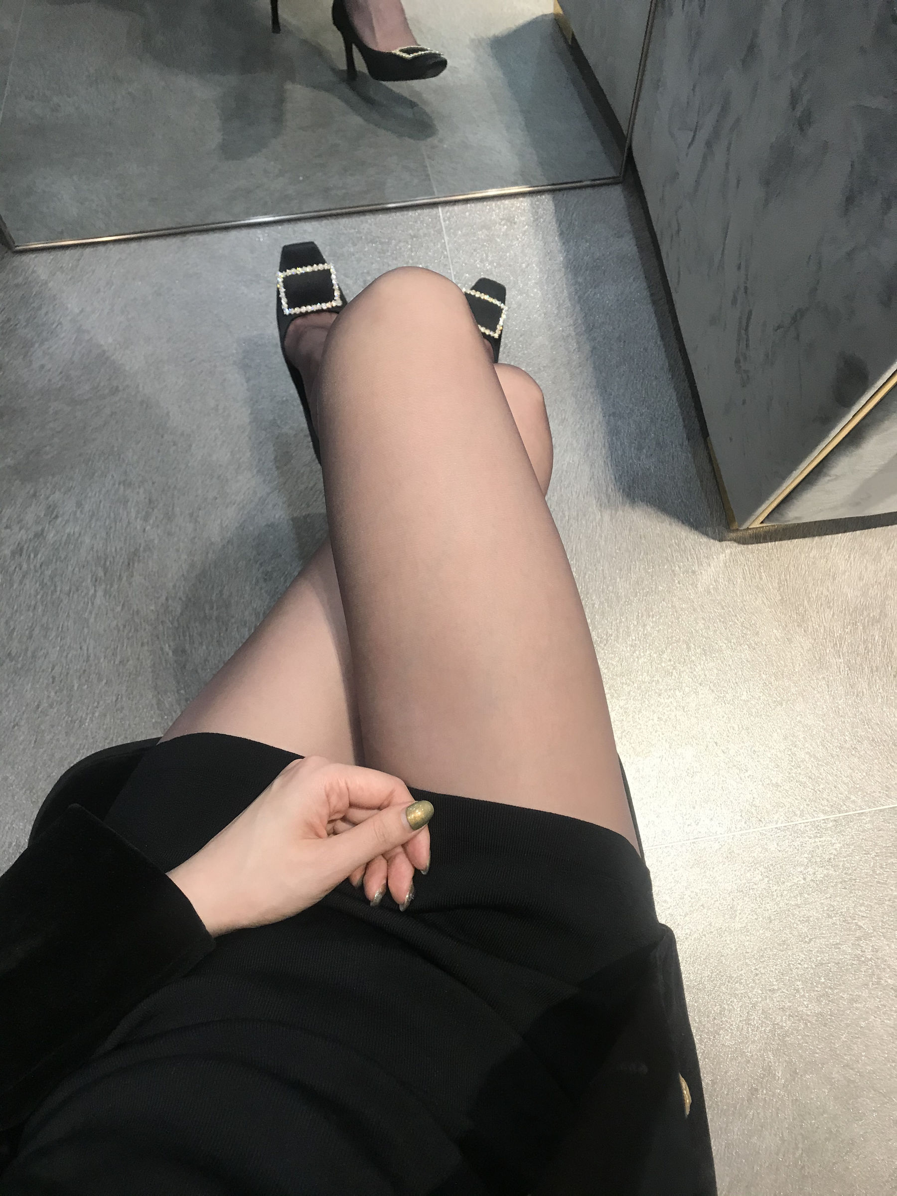 [福利COS] 丝足博主麋鹿_Monroe 2020.04.20 红高黑丝第9张