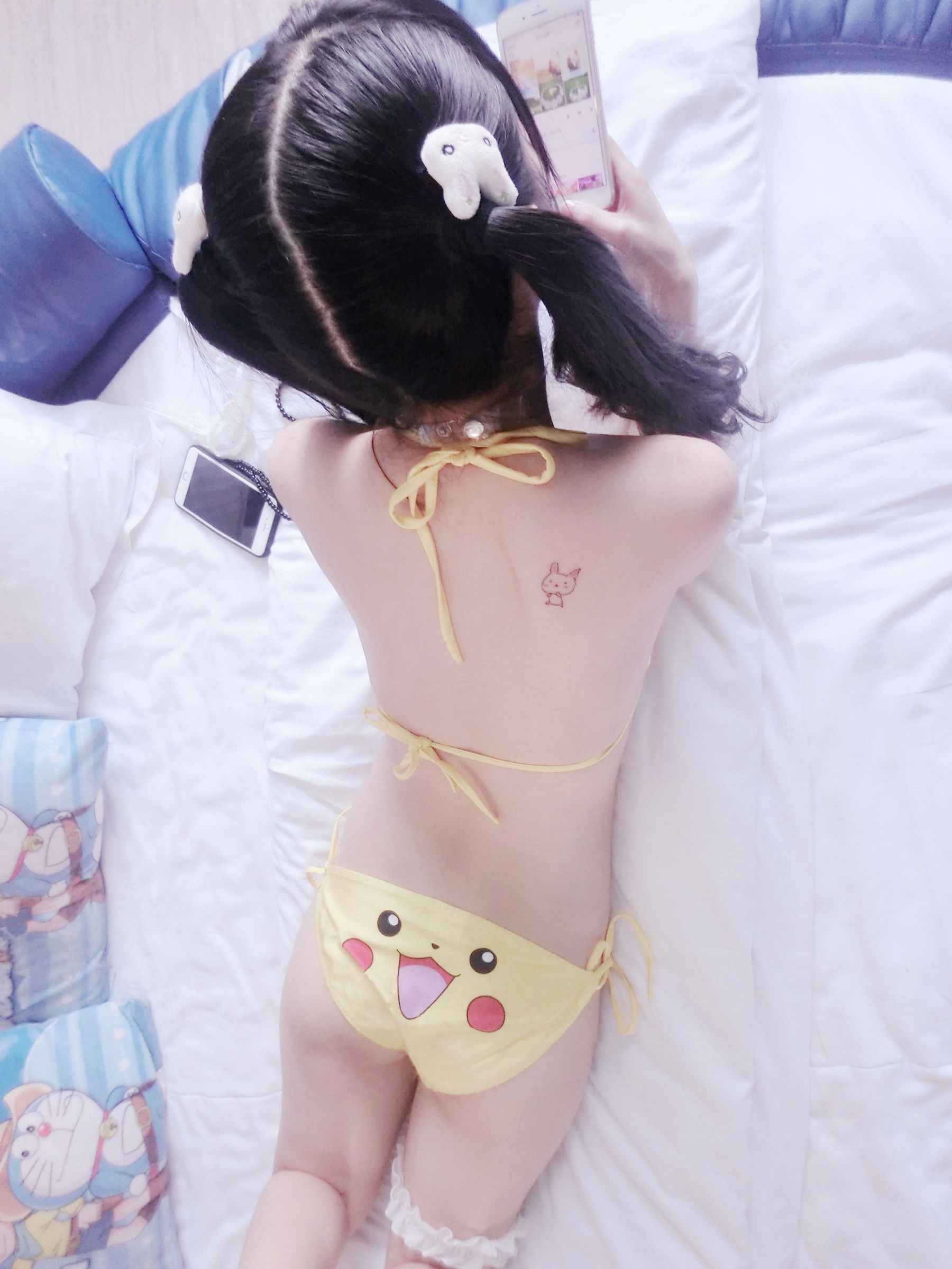 [福利COS] 双马尾少女赛高酱作品 - 皮卡丘比基尼第15张