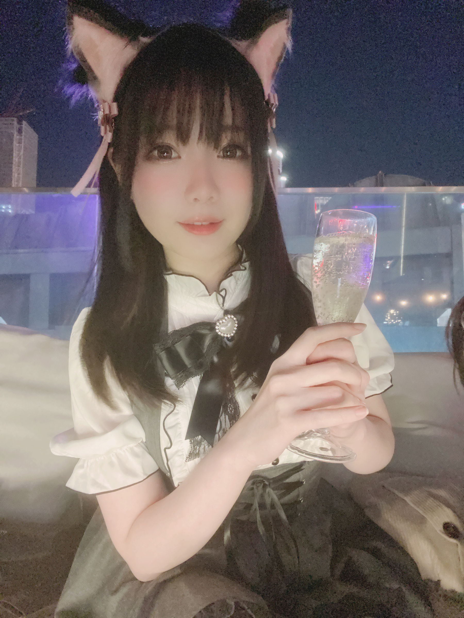 [福利COS] 微博妹纸霜月shimo - 一緒に飲みますか？第6张
