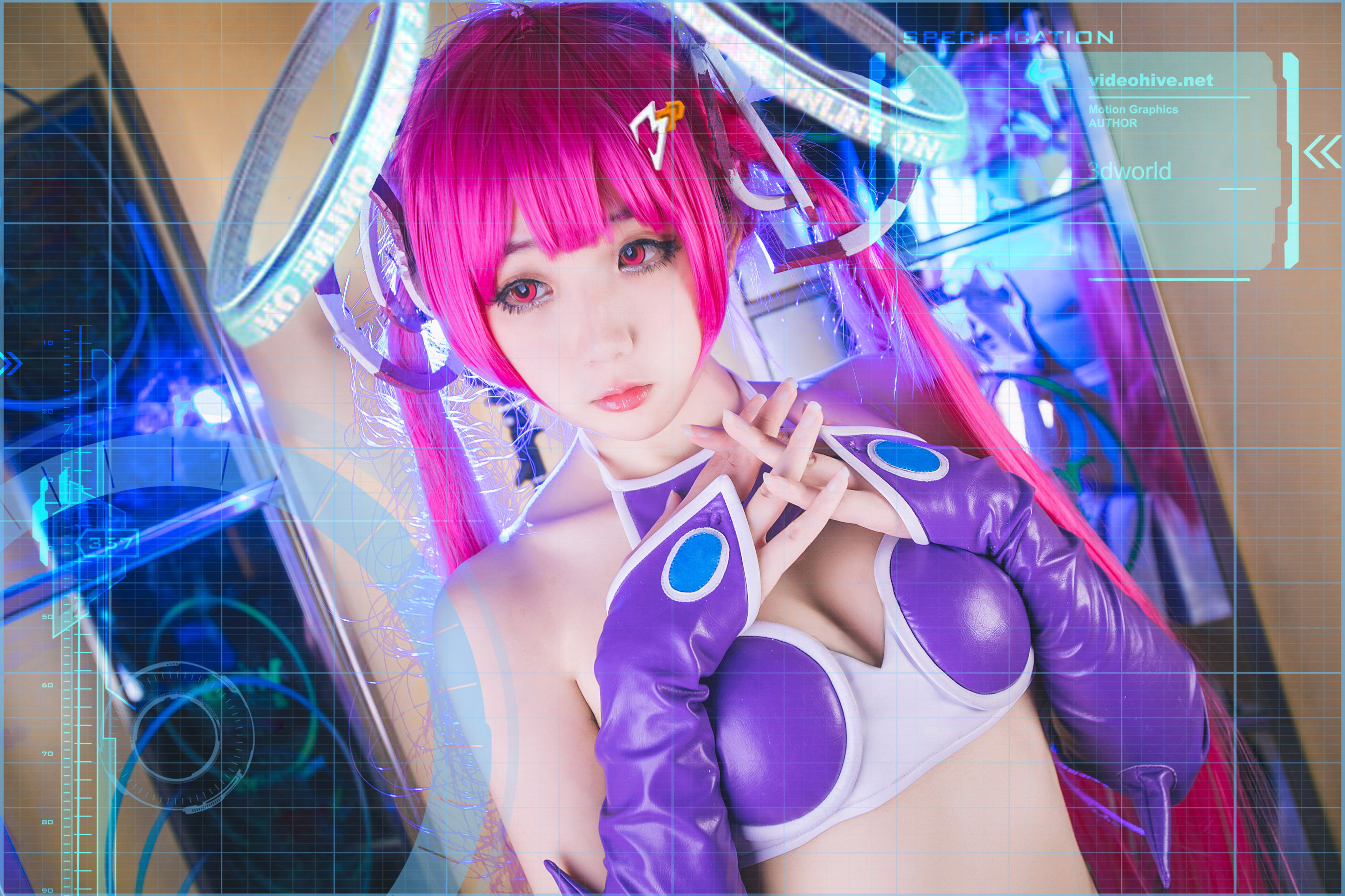 [福利COS] 动漫博主浅野菌子 - 300英雄 300娘第1张