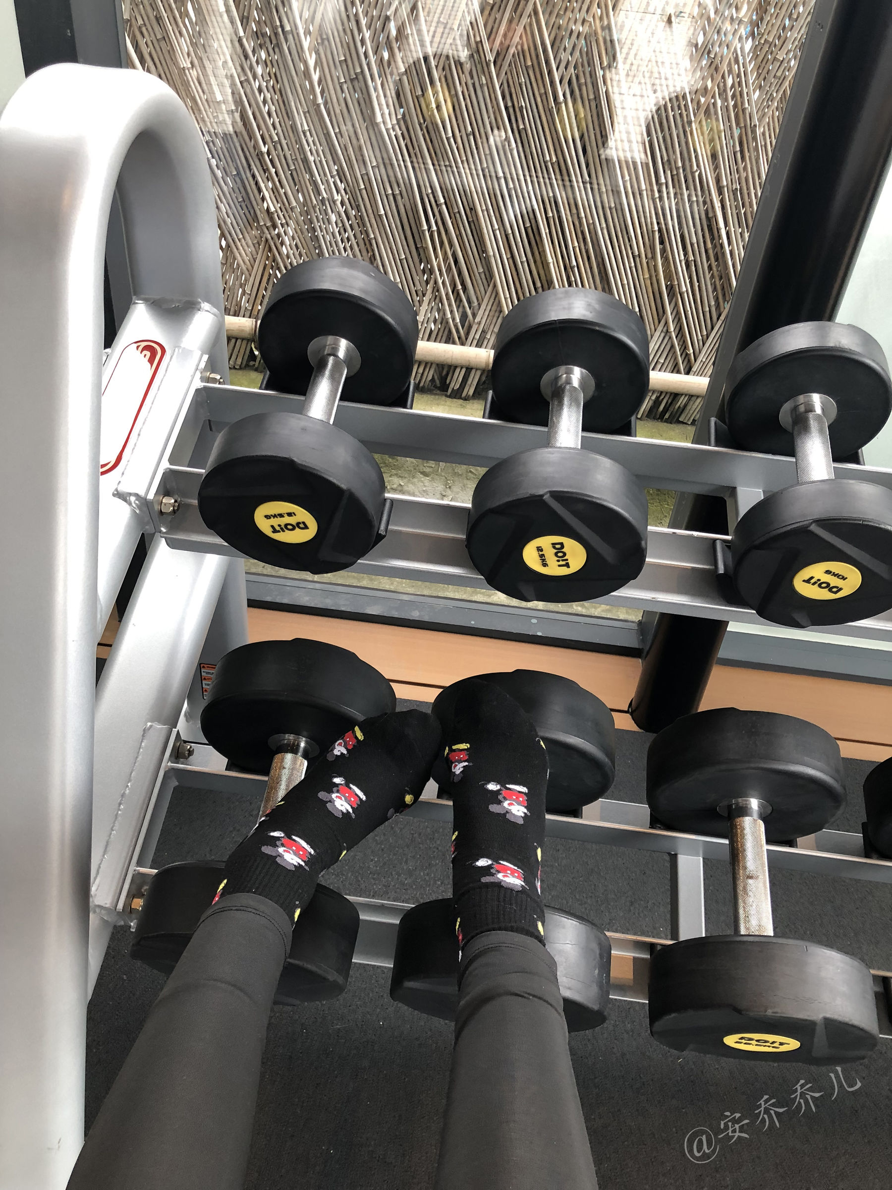 [福利COS] 安乔乔儿(Nia乔乔) No.019 健身房白袜第41张