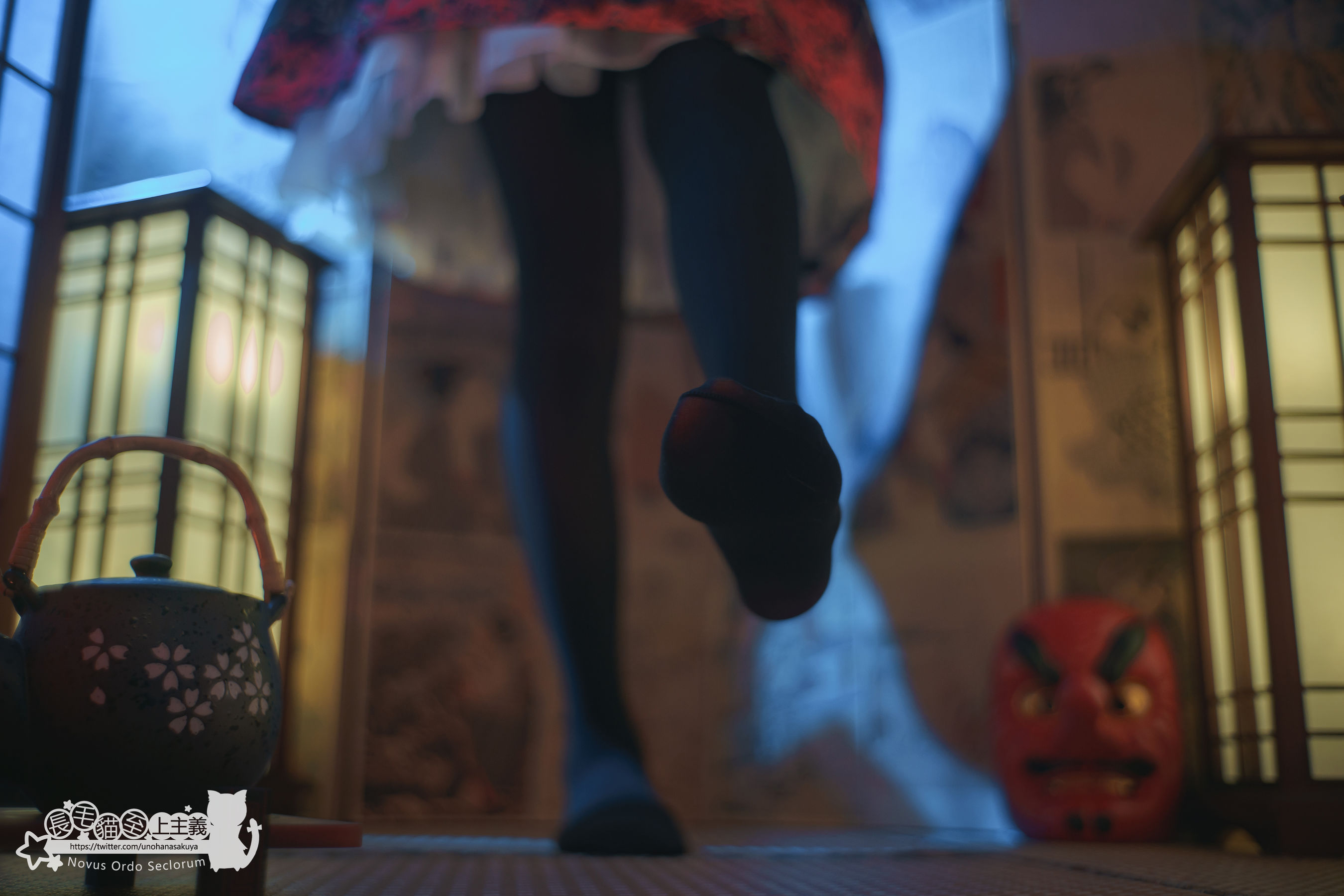 [福利COS] 福利姬木花琳琳是勇者 - 彼岸花の咲く夜に第4张