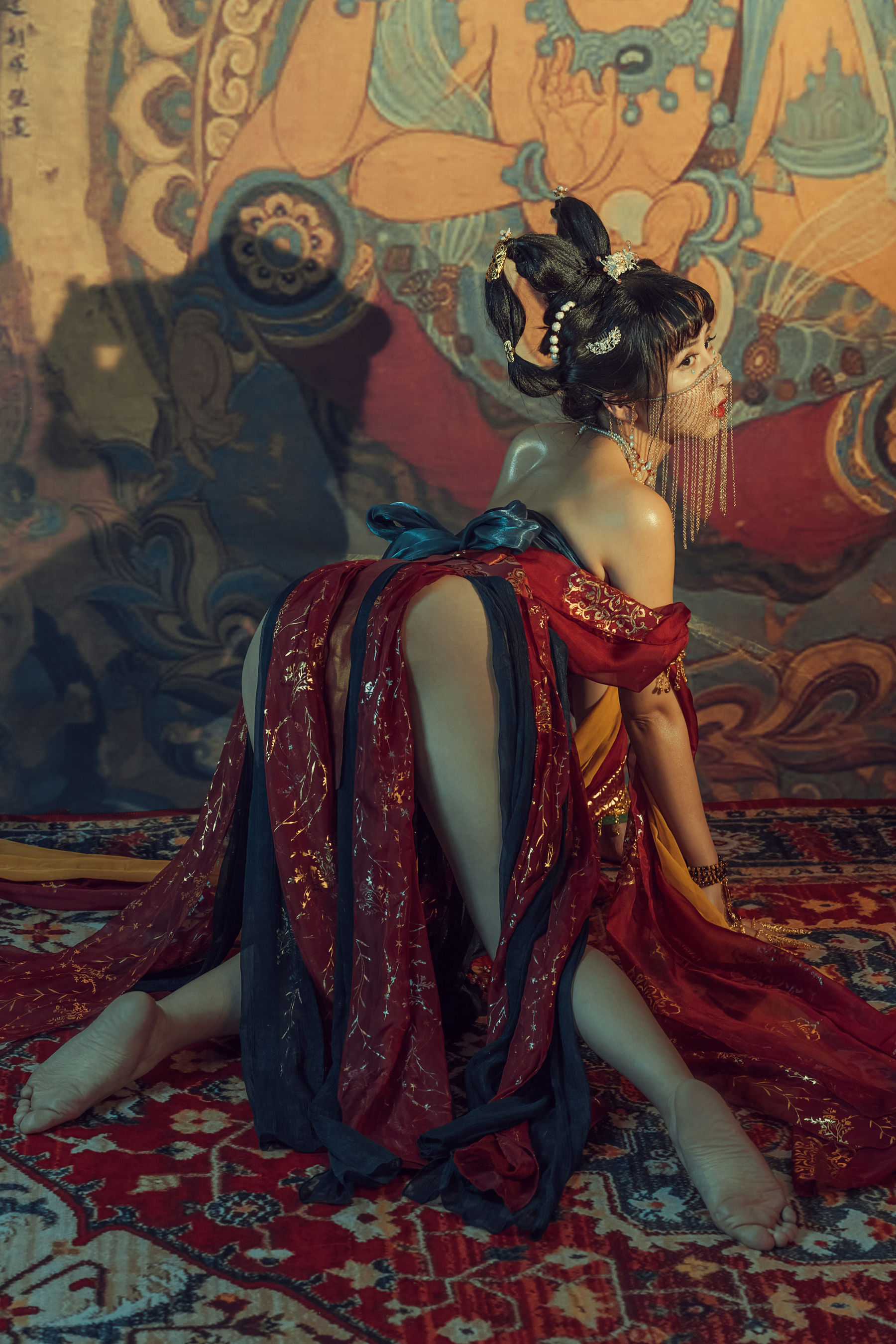 [福利COS] Peach milky - Dunhuang Feitian第1张