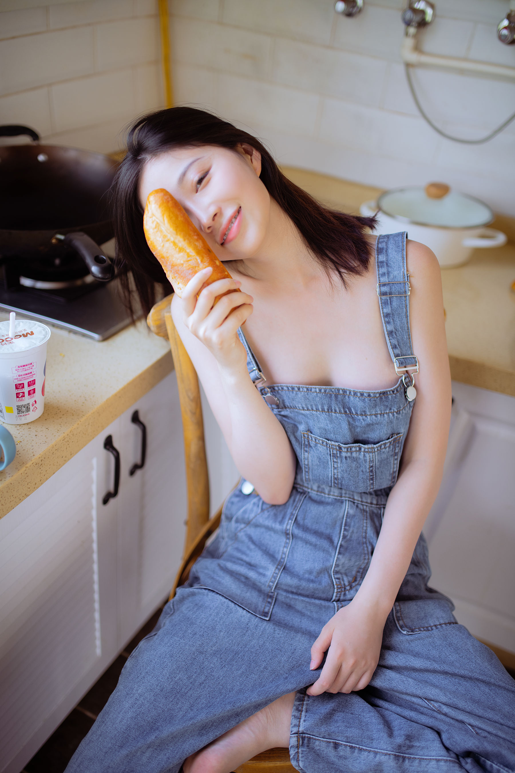 [福利COS] Nnian - 背带裤第4张