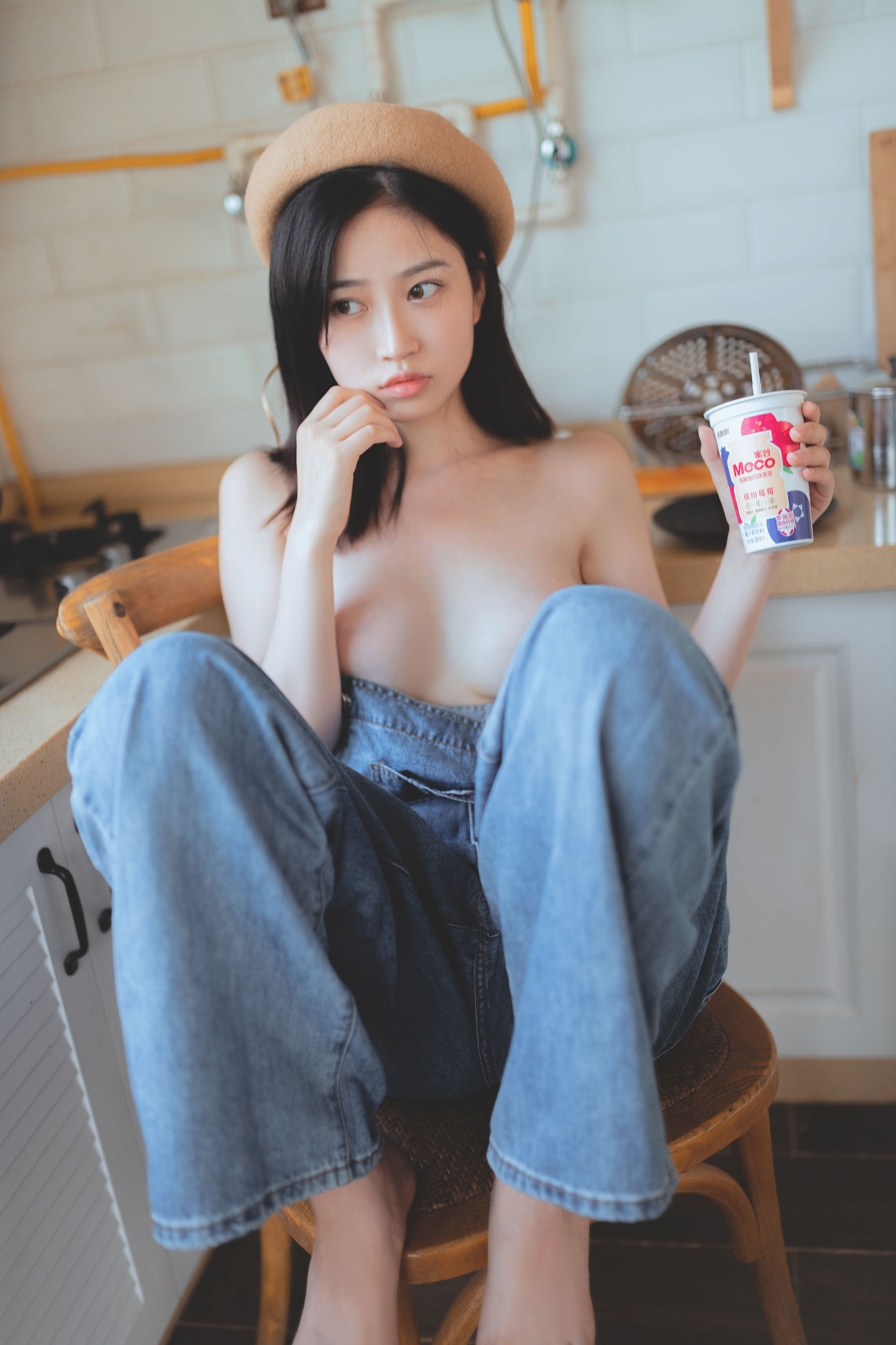 [福利COS] Nnian - 背带裤第3张