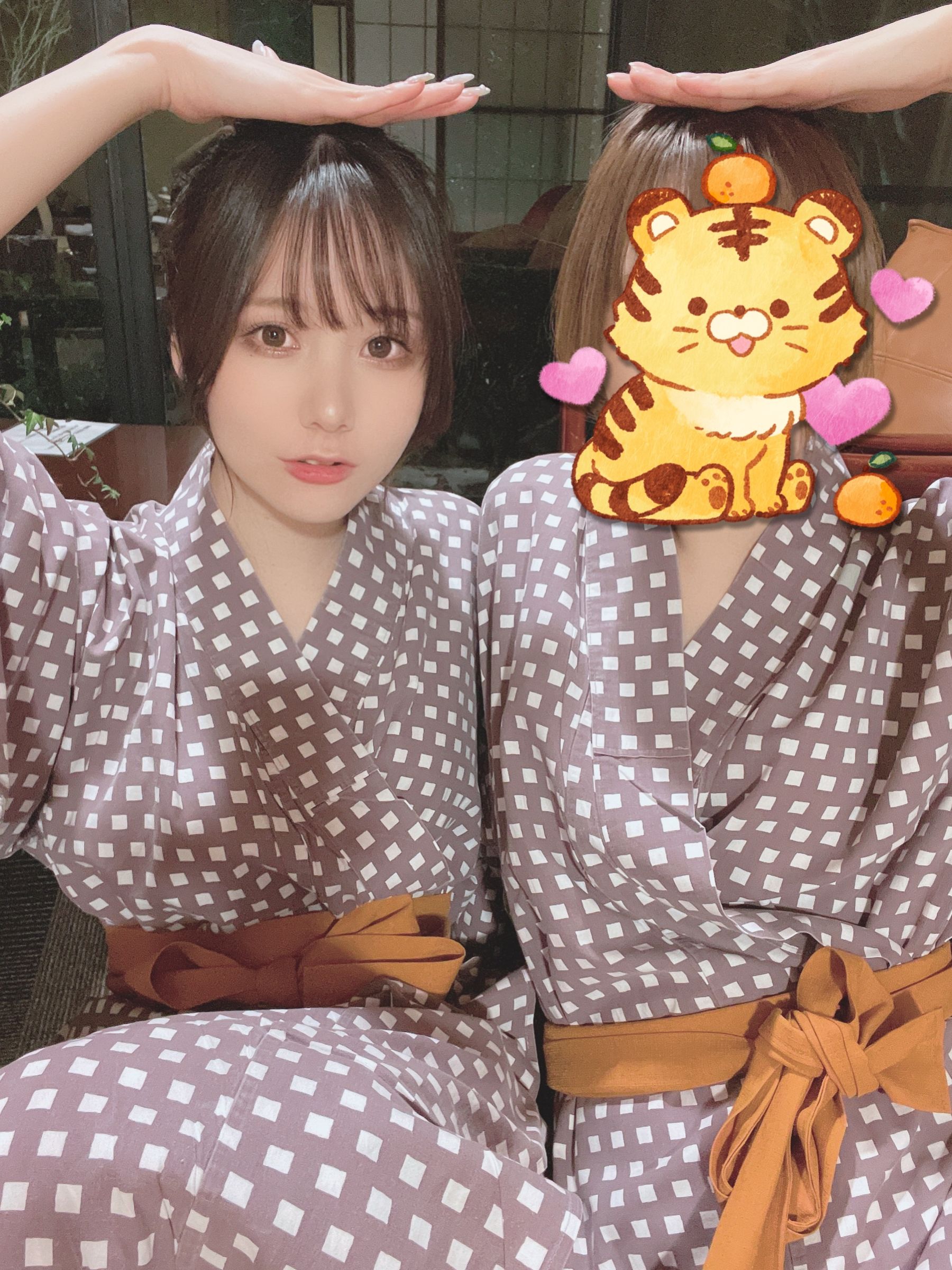 [福利COS] 日本甜美COSERけんけん[fantia] 20220111-石川観光 温泉浴衣第6张