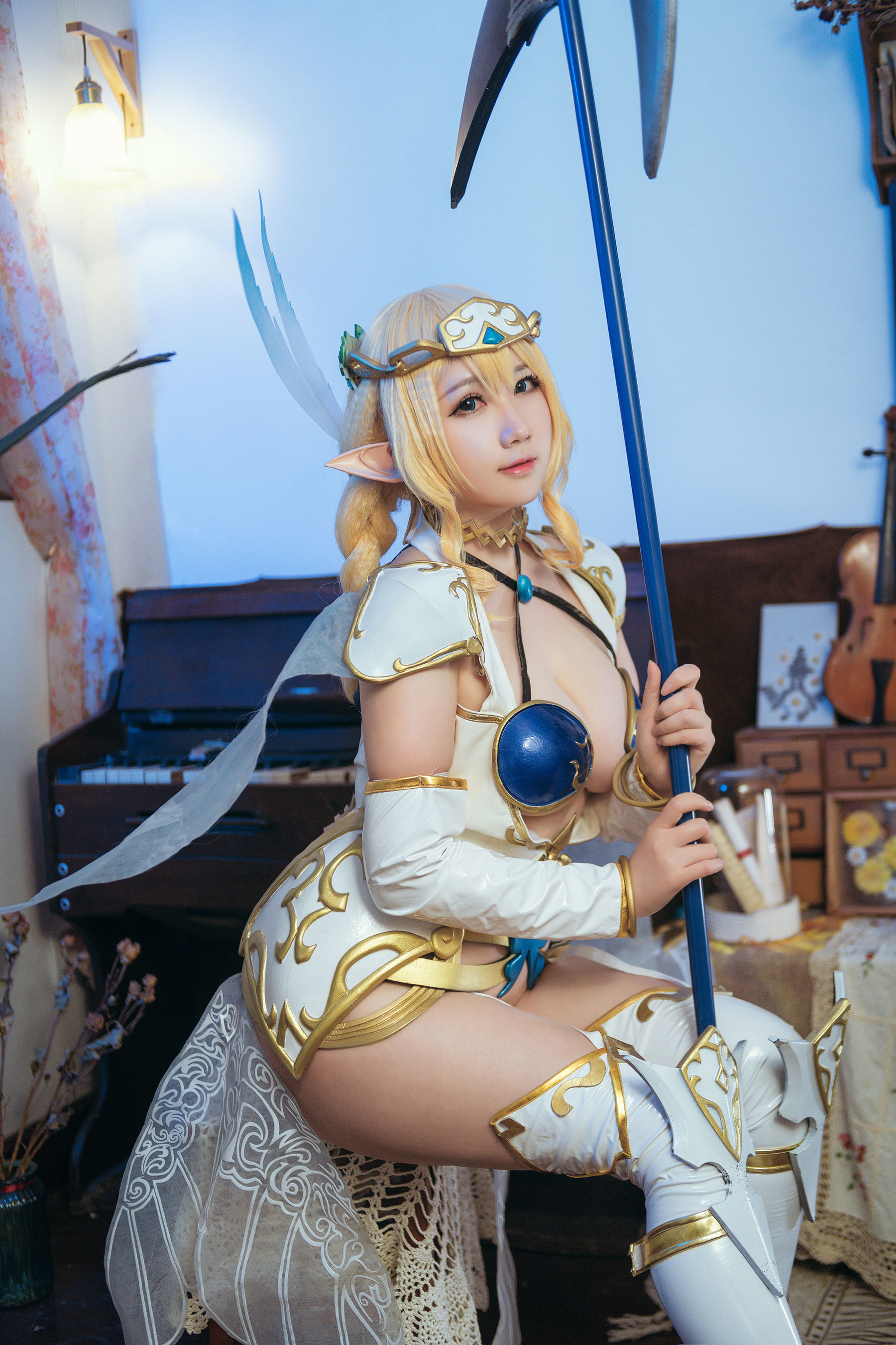 [福利COS] 微肉感萌妹是本末末 - 精灵村第13张