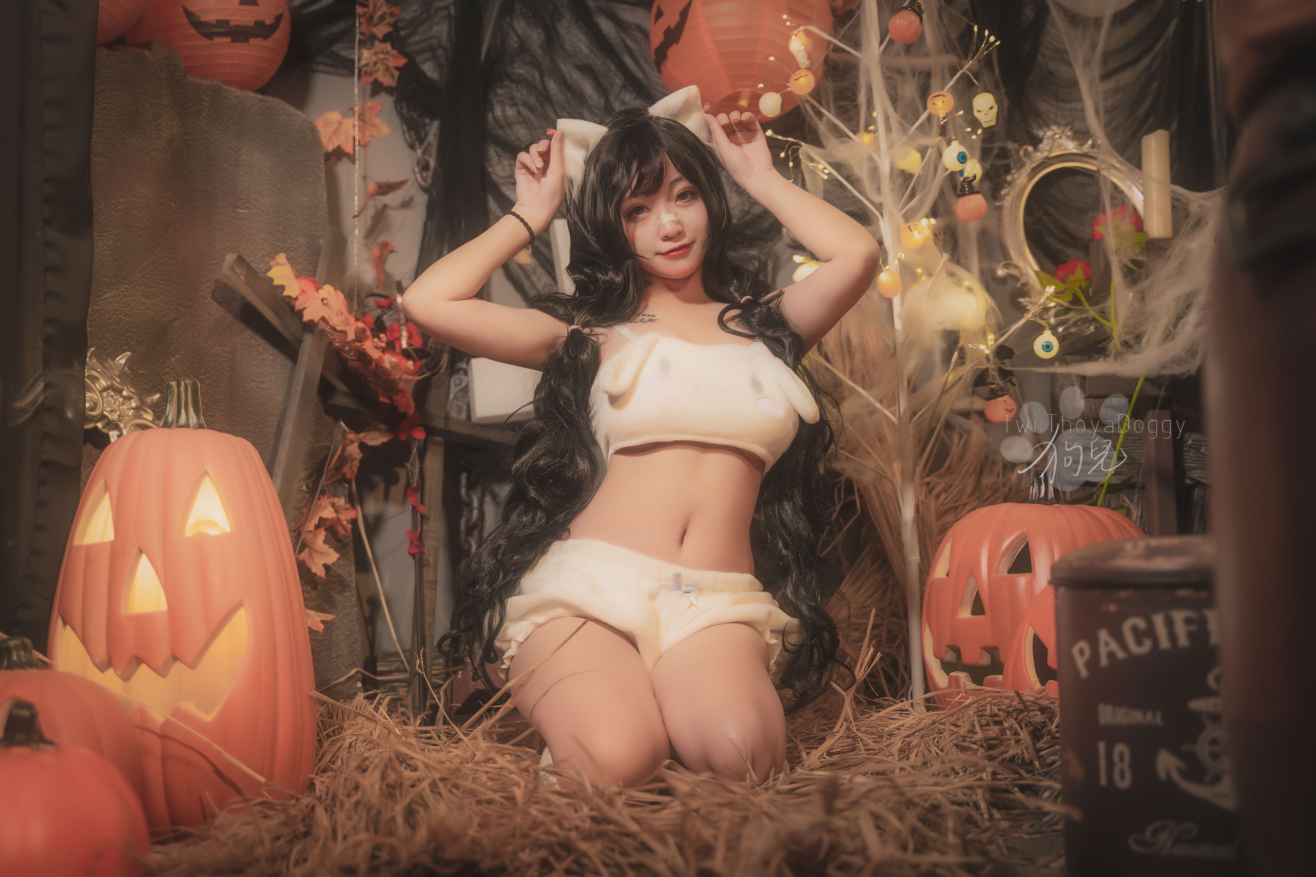 [福利COS] 奇行家狗崽(棕桠阿狗崽) - 玉桂狗睡衣第3张