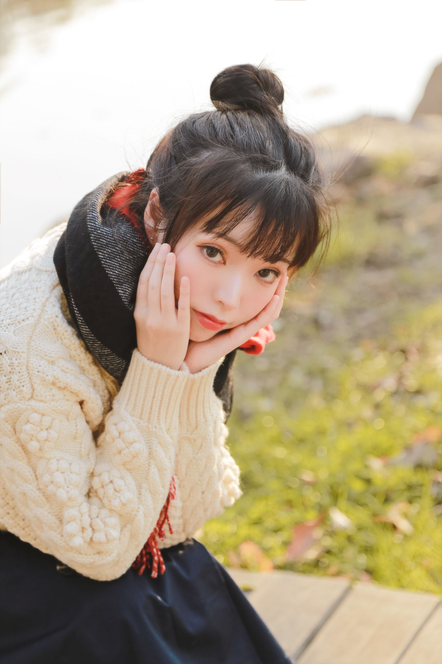 [福利COS] 可爱妹子Fushii_海堂 - 秋日女友第8张