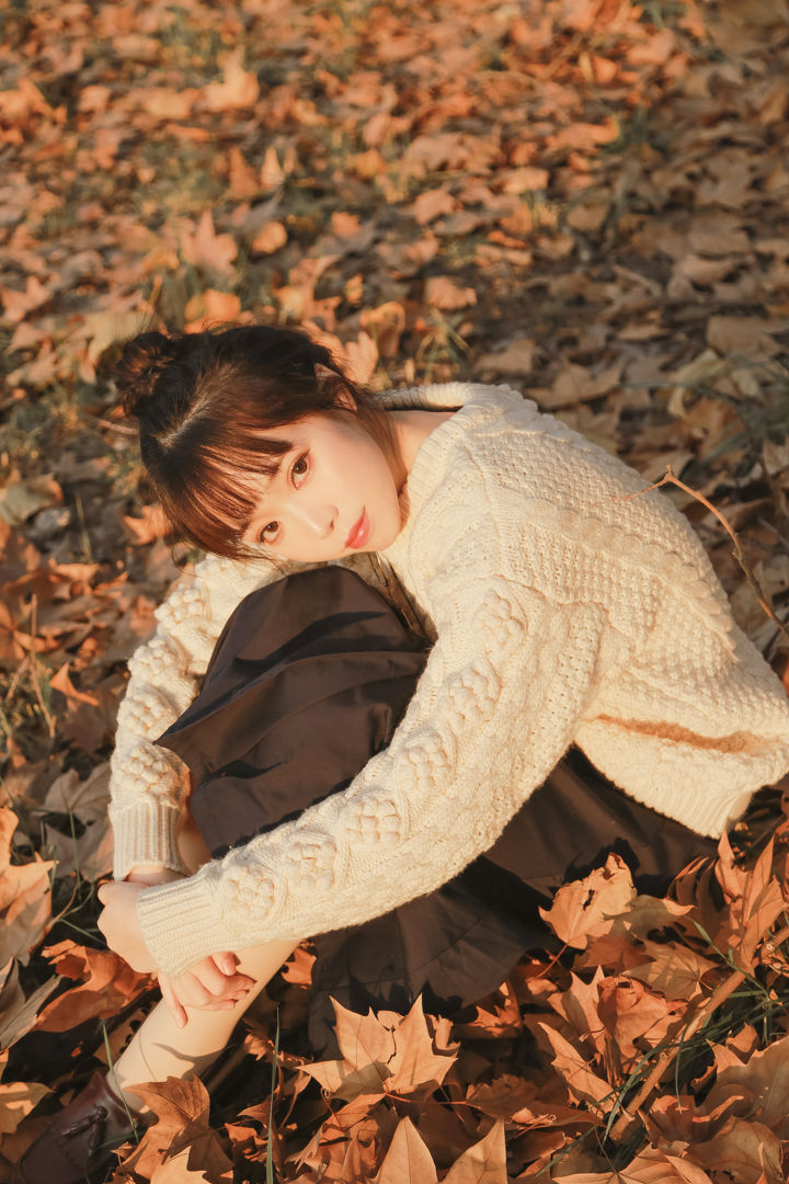 [福利COS] 可爱妹子Fushii_海堂 - 秋日女友第7张