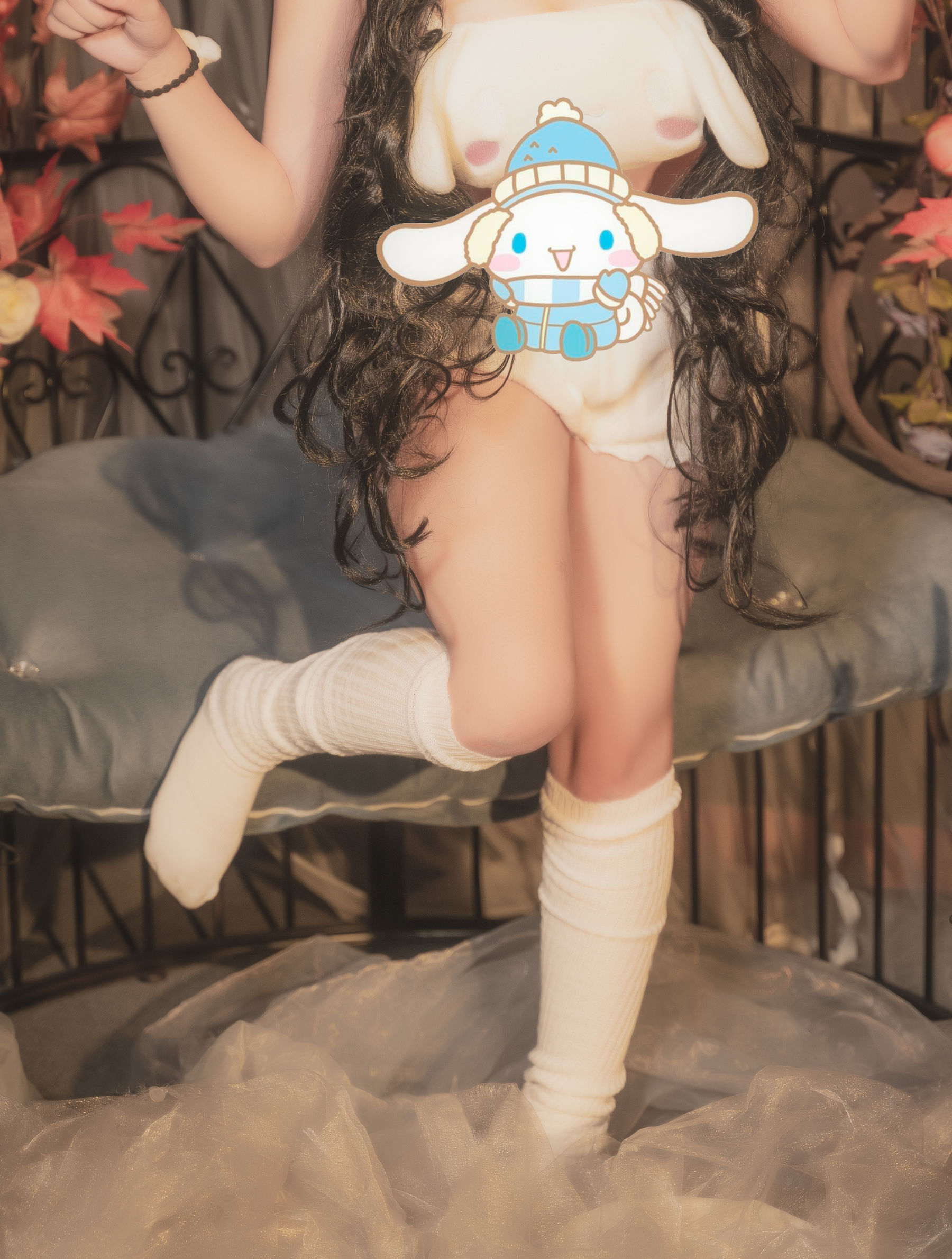 [福利COS] 奇行家狗崽(棕桠阿狗崽) - 玉桂狗睡衣第8张