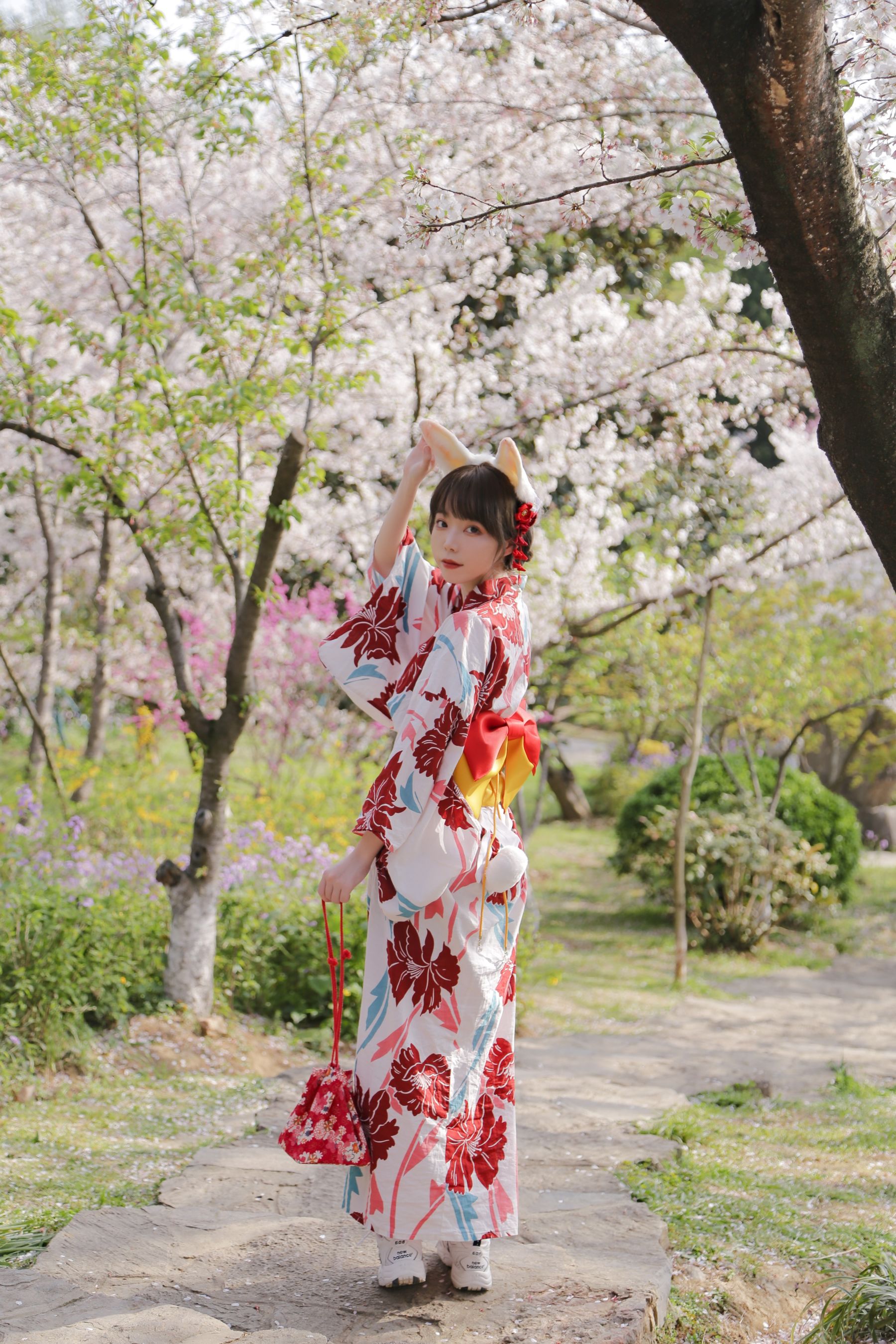 [福利COS] 可爱妹子Fushii_海堂 - 樱花兔兔第9张