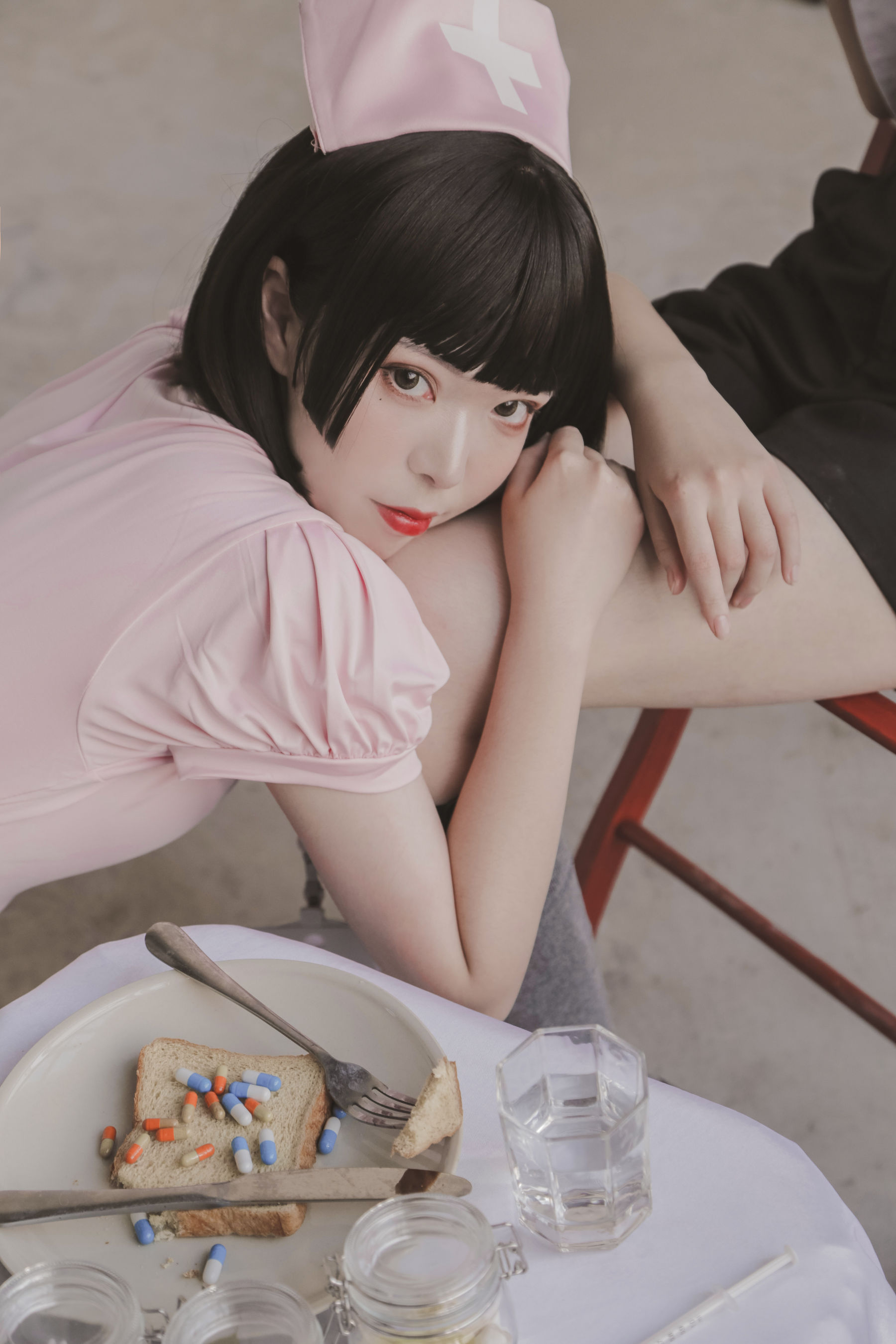 [福利COS] 可爱妹子Fushii_海堂 - 护士第14张