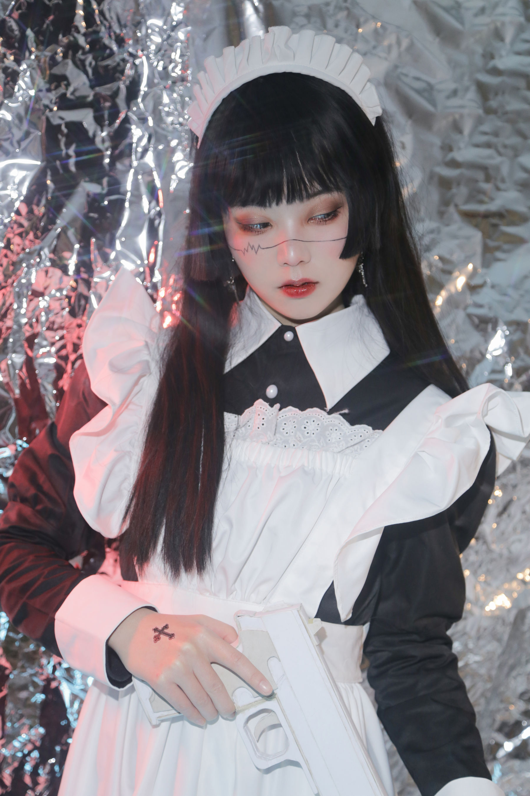 [福利COS] 可爱妹子Fushii_海堂 - 生化女仆第8张