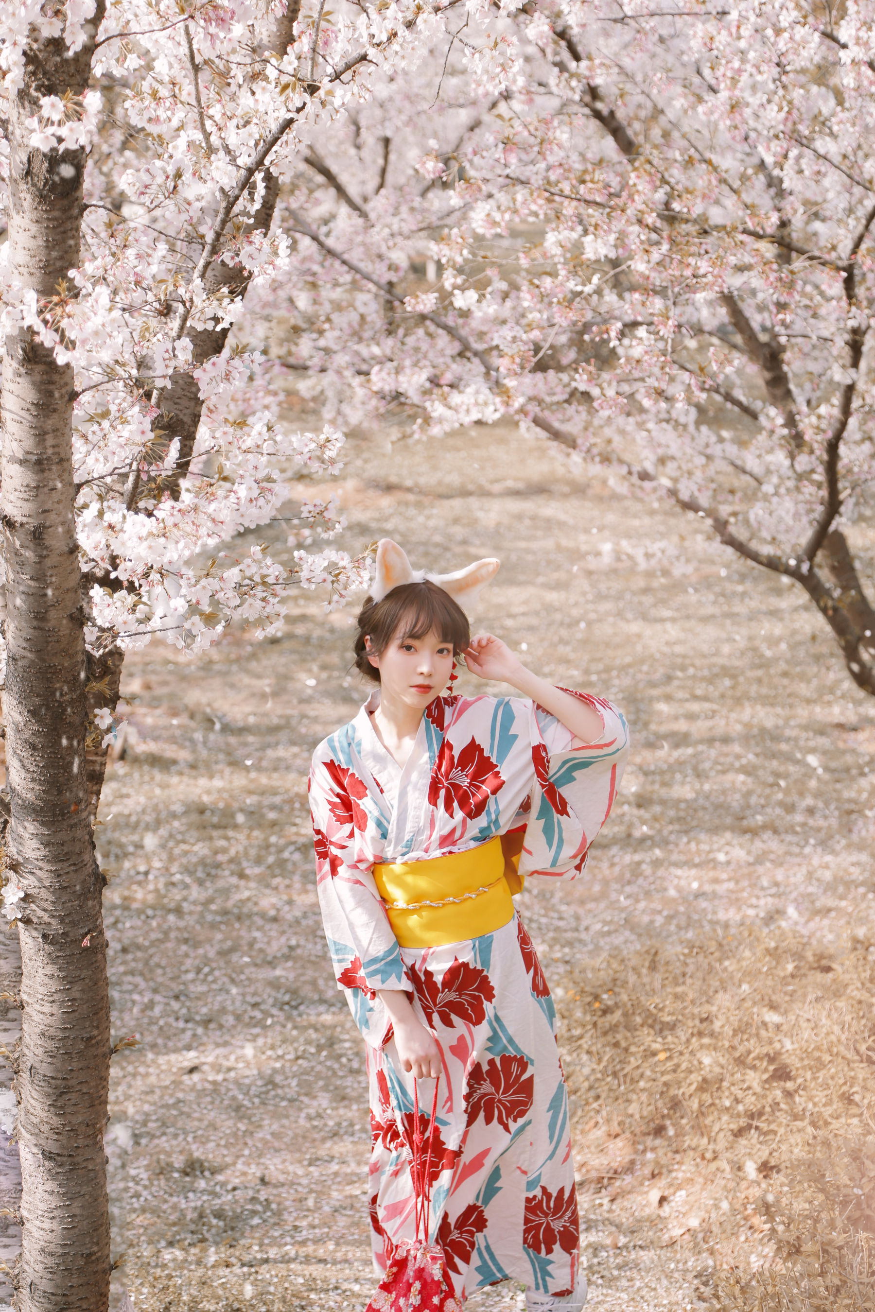 [福利COS] 可爱妹子Fushii_海堂 - 樱花兔兔第1张