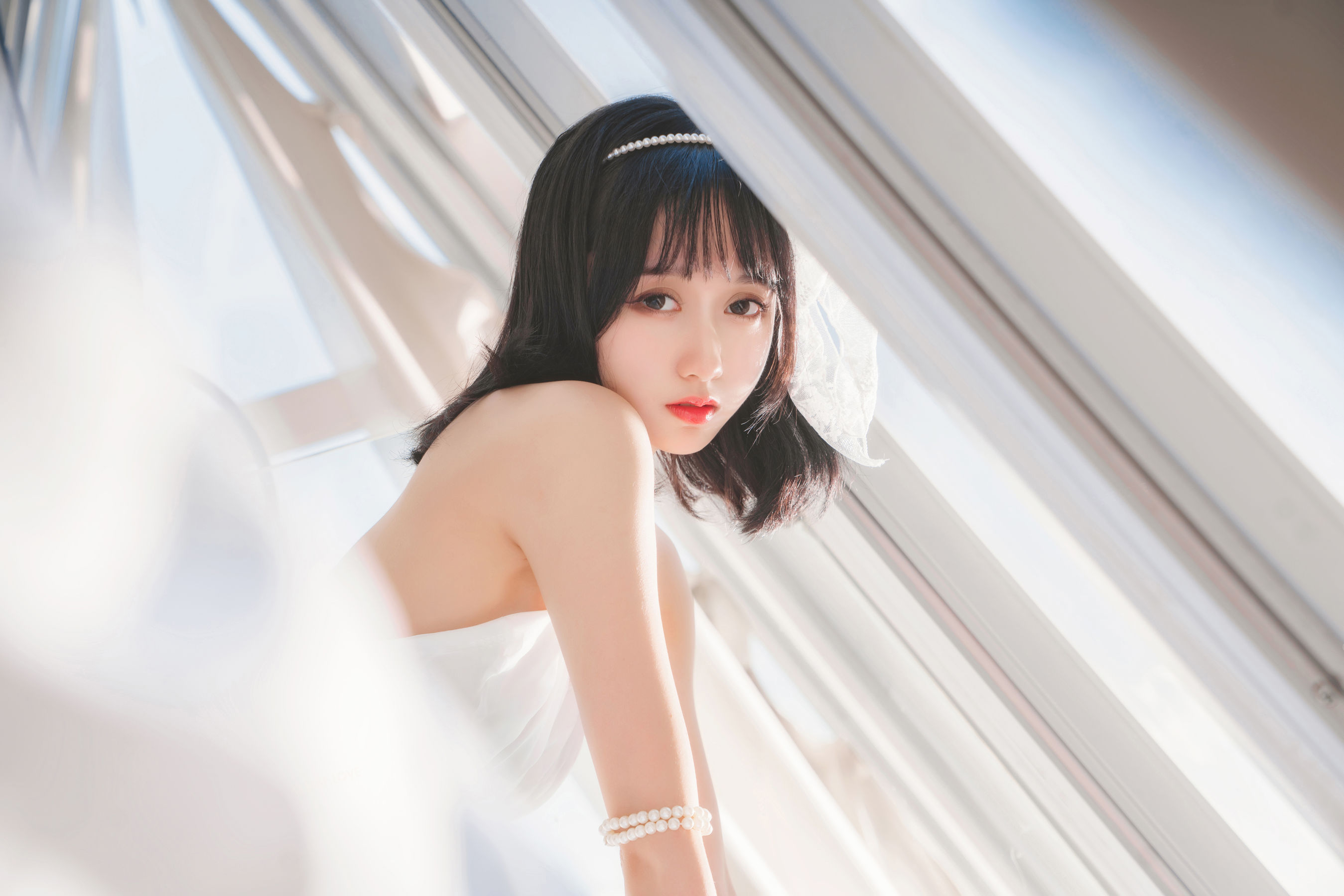 [福利COS] 萌系小姐姐木绵绵OwO - 水波温柔第5张