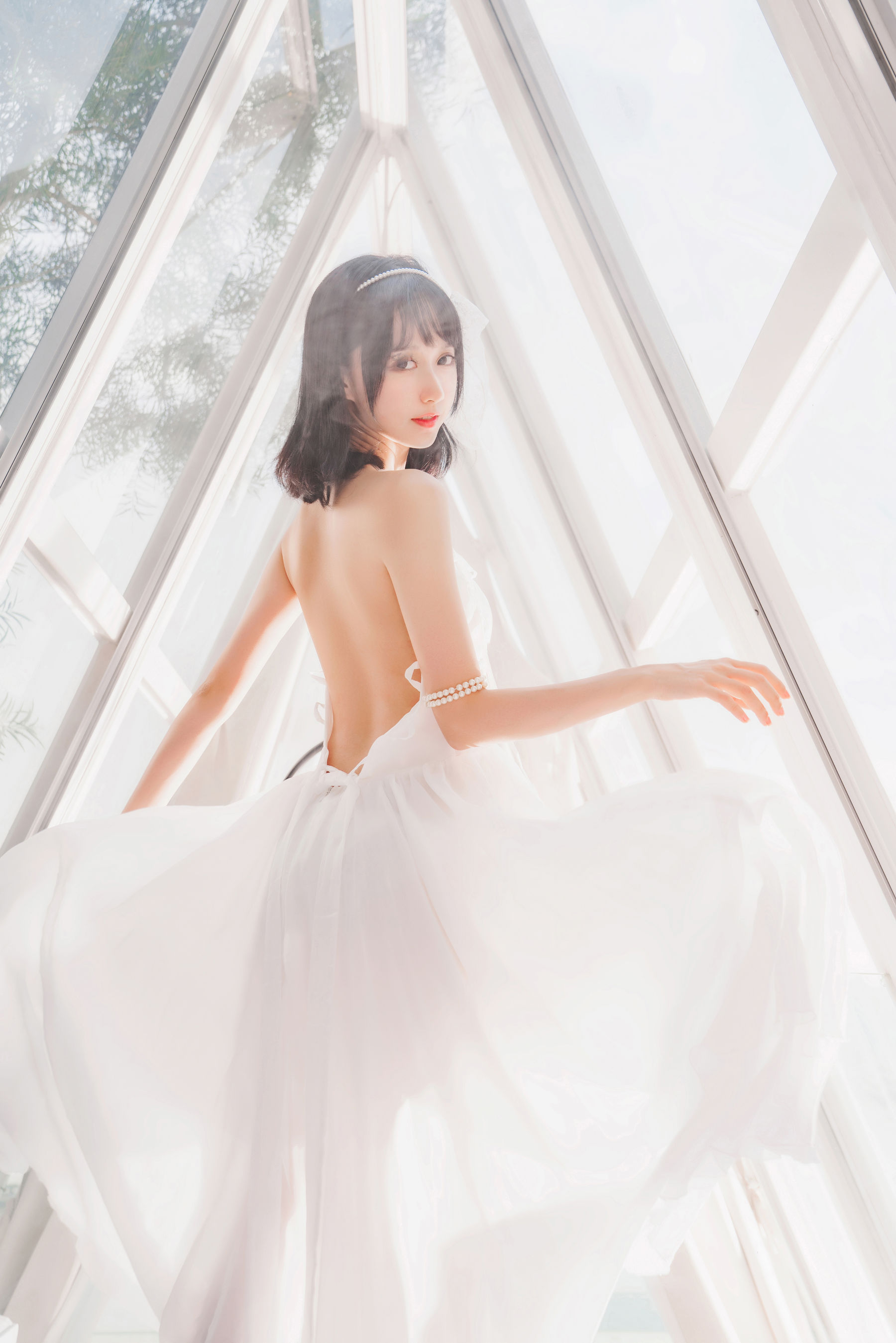 [福利COS] 萌系小姐姐木绵绵OwO - 水波温柔第3张