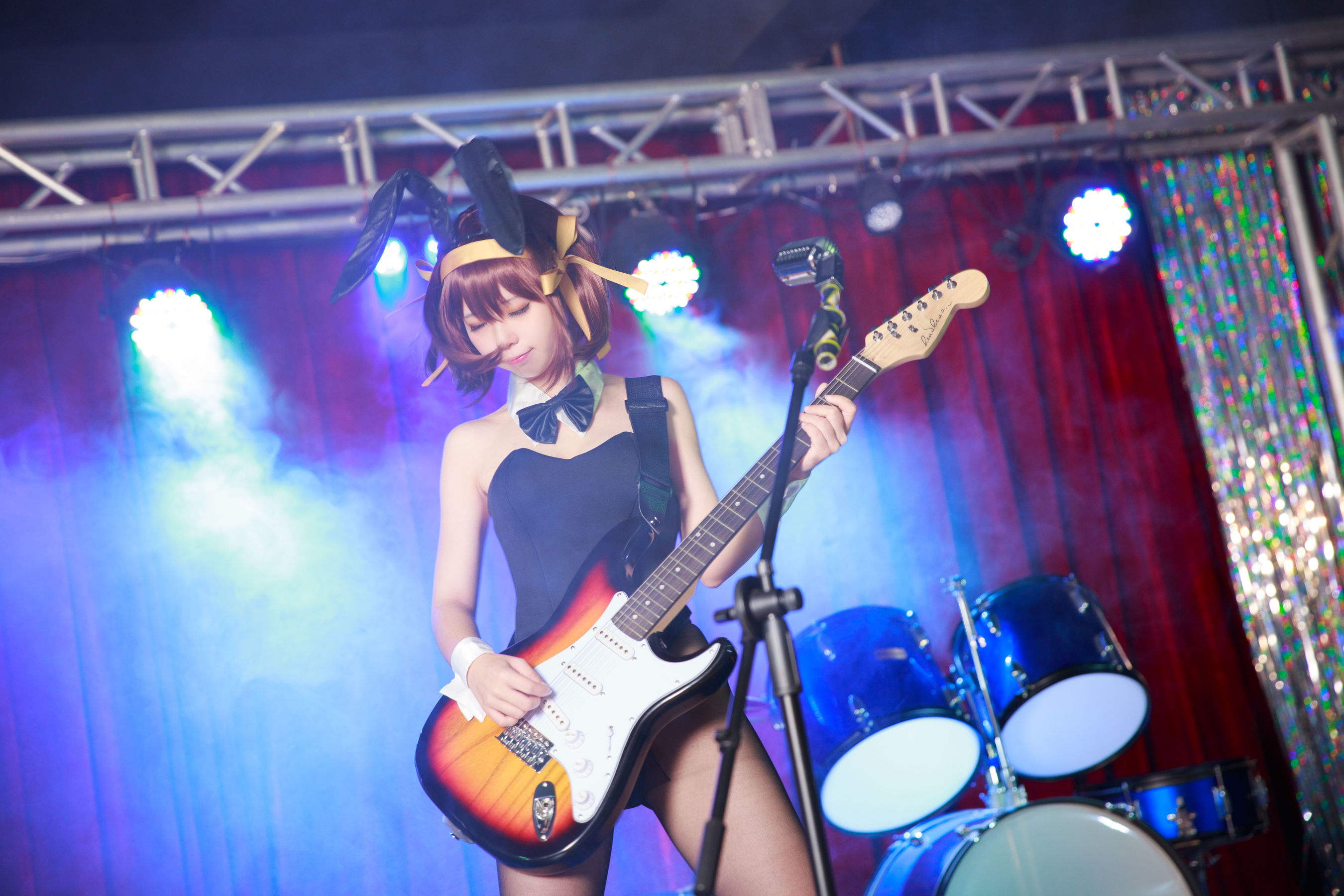 [福利COS] 动漫博主G44不会受伤 - 凉宫 兔女郎第3张