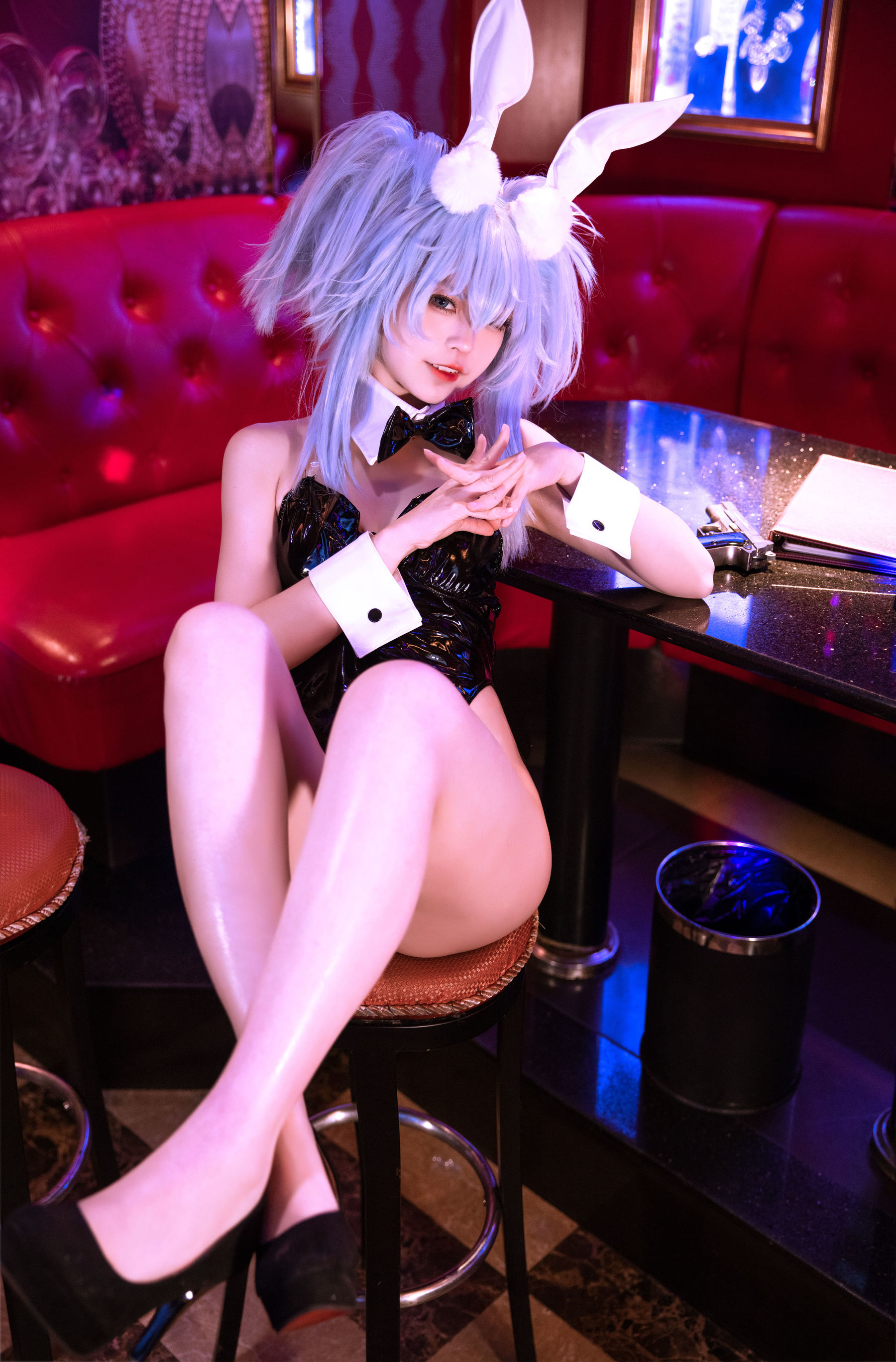 [福利COS] 动漫博主G44不会受伤 - PA-15 兔女郎第4张