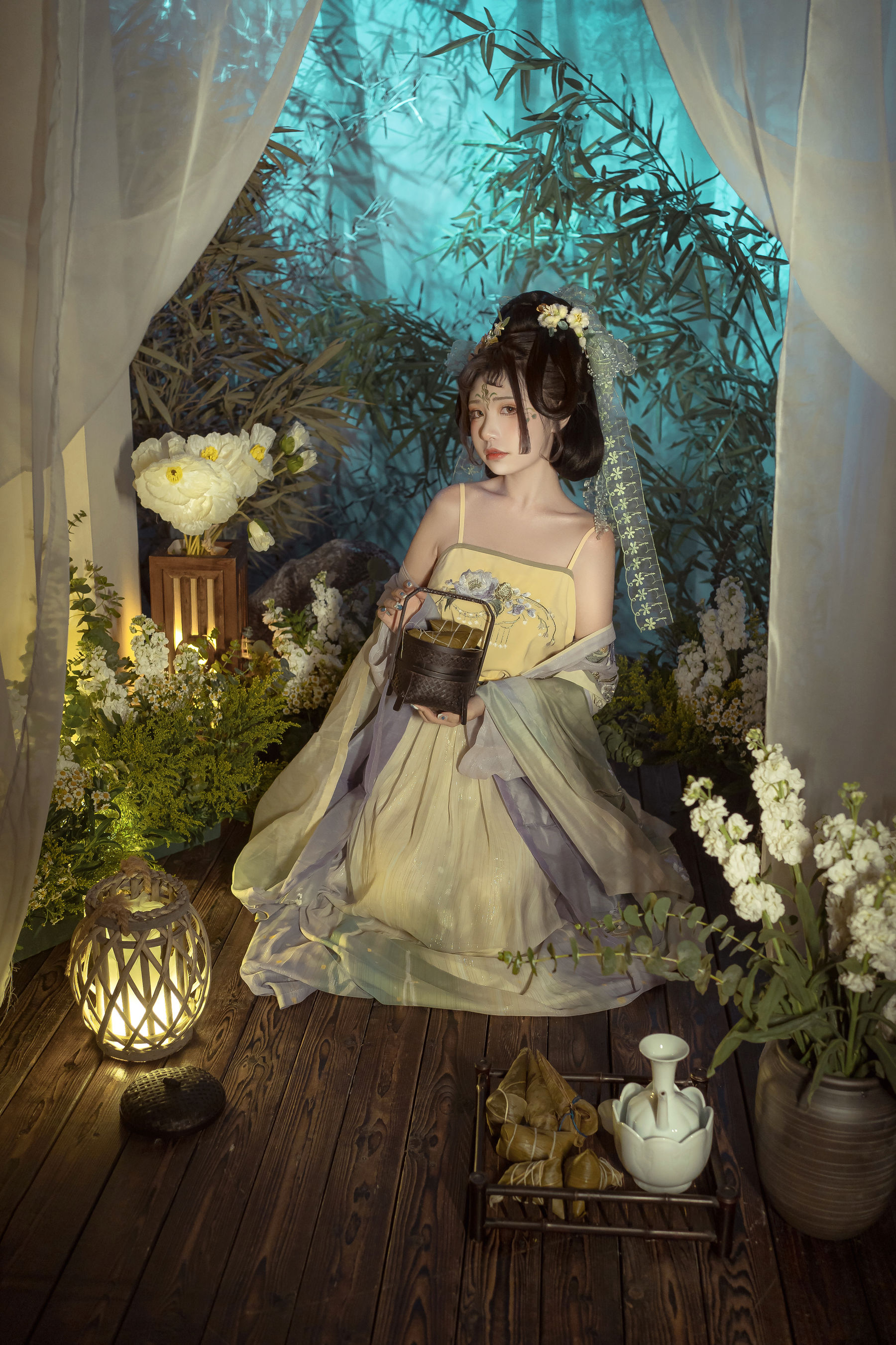 [福利COS] 爆机少女喵小吉 - 浣溪沙.端午第1张