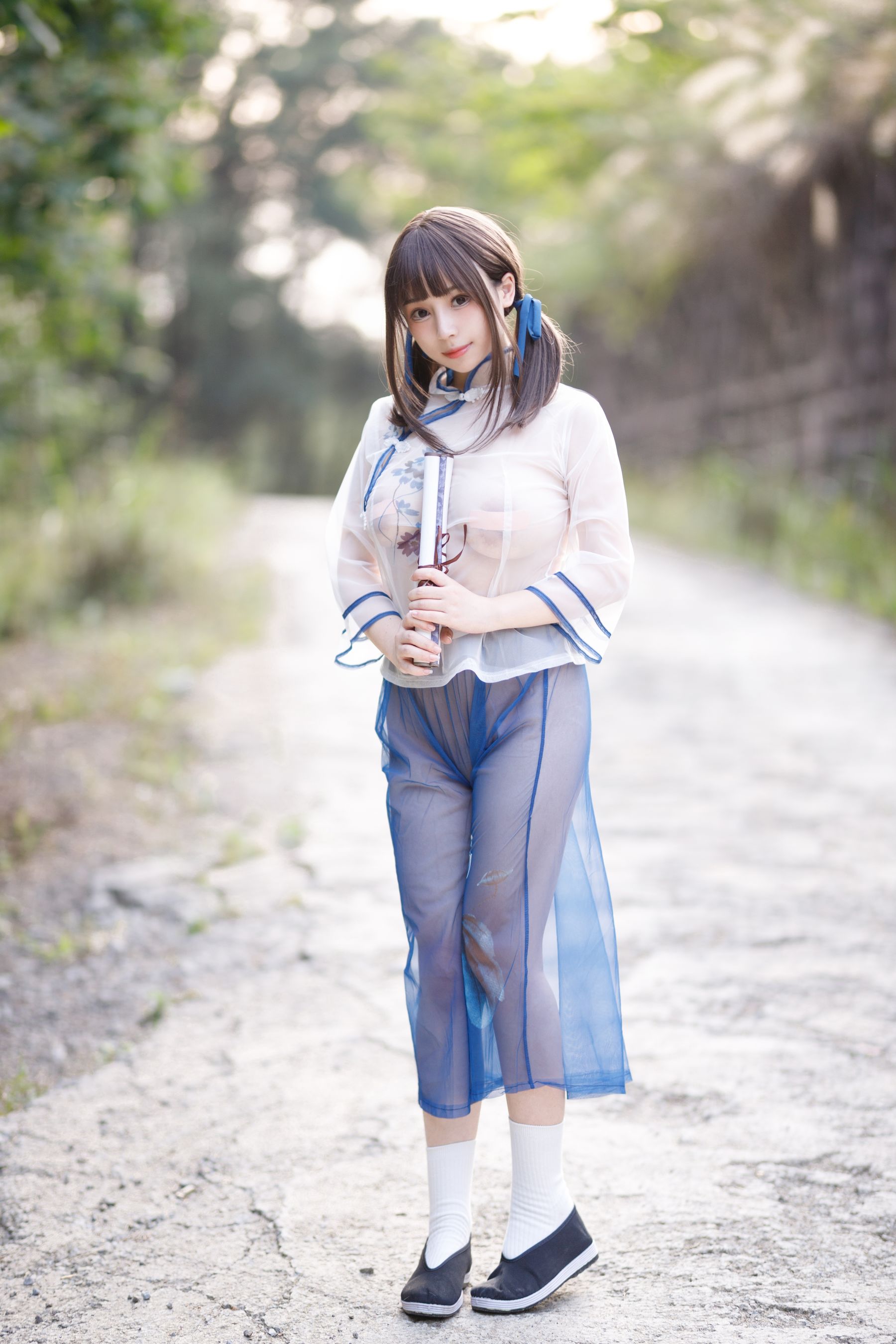 [福利COS] 胡桃猫Kurumineko - 乡野小娇妻第5张