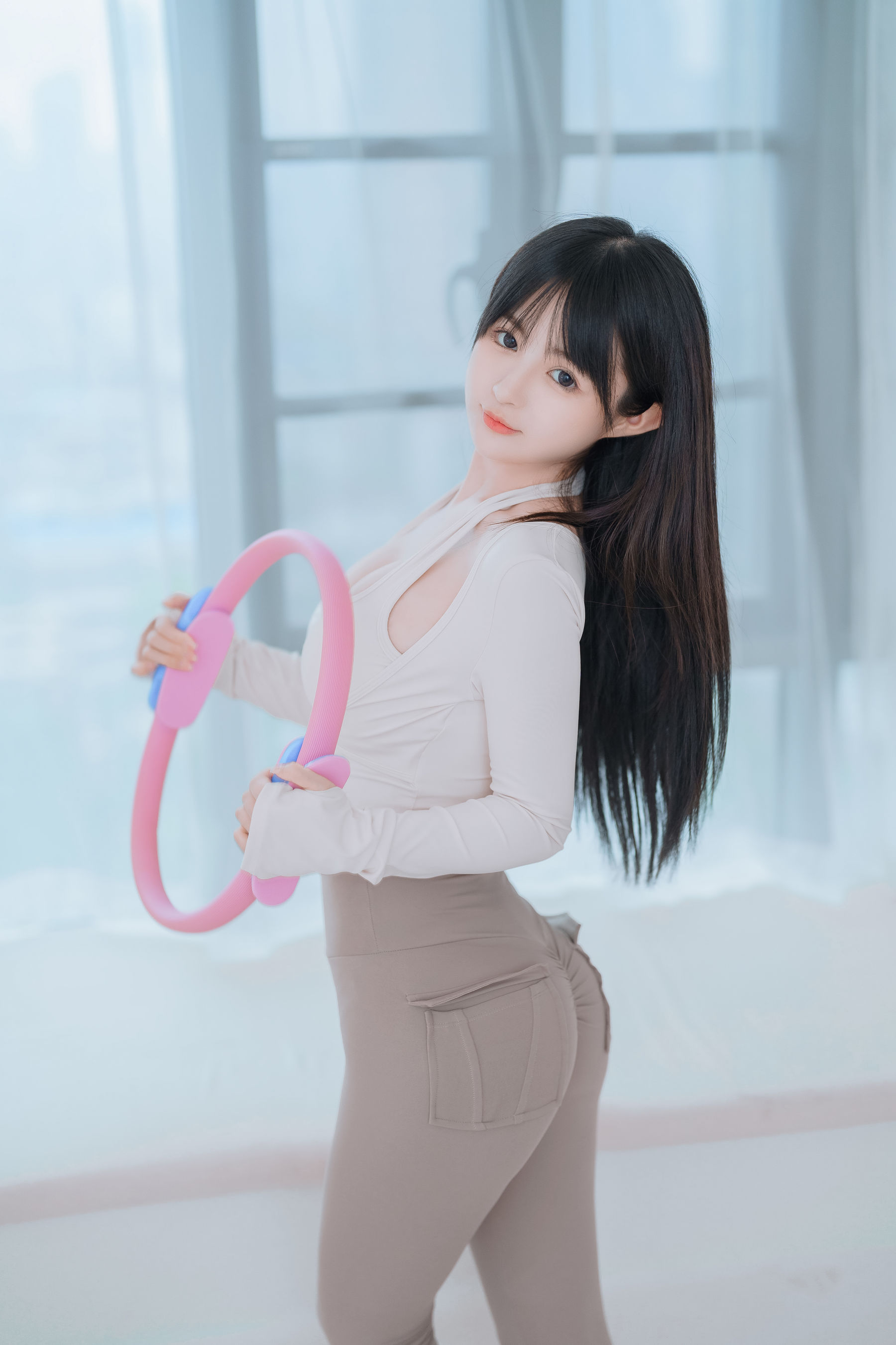 [福利COS] 桜井宁宁 - 瑜伽妹妹第34张