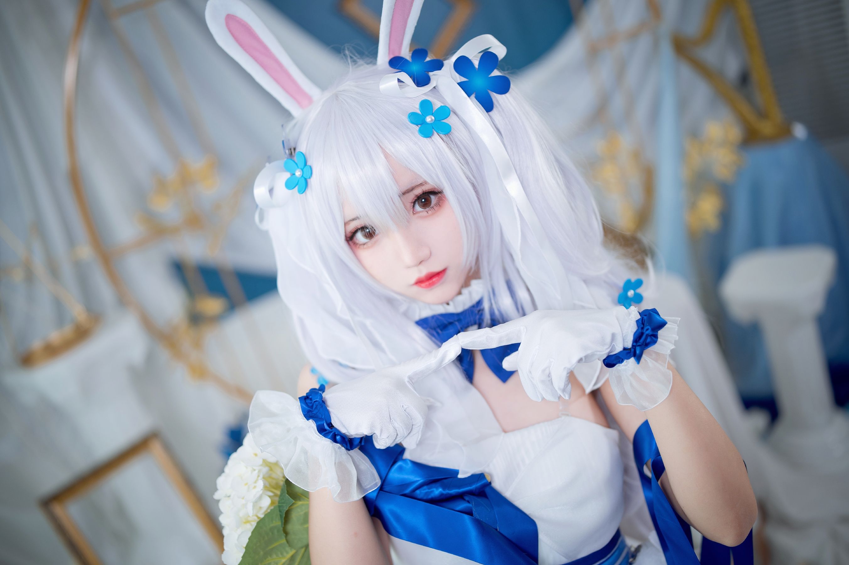 [福利COS] 花柒Hana - 拉菲花嫁第11张