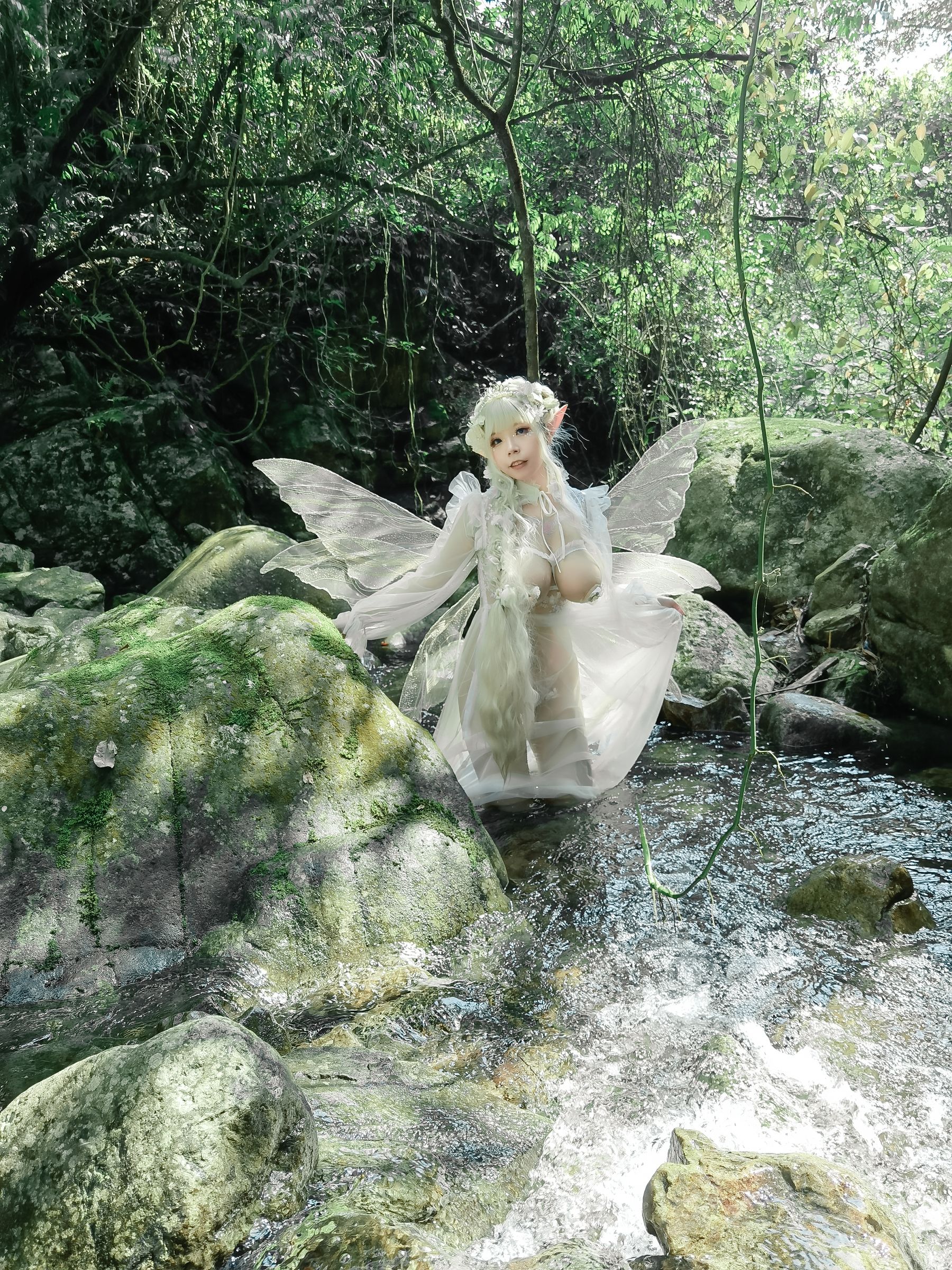 [福利COS] 自闭颜球球(无颜小天使wy) - 林中精灵第34张