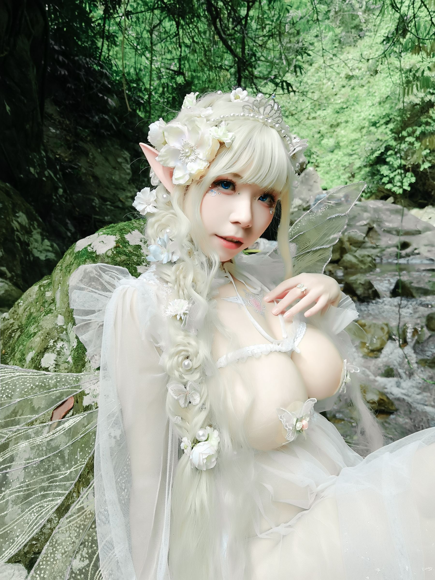 [福利COS] 自闭颜球球(无颜小天使wy) - 林中精灵第37张