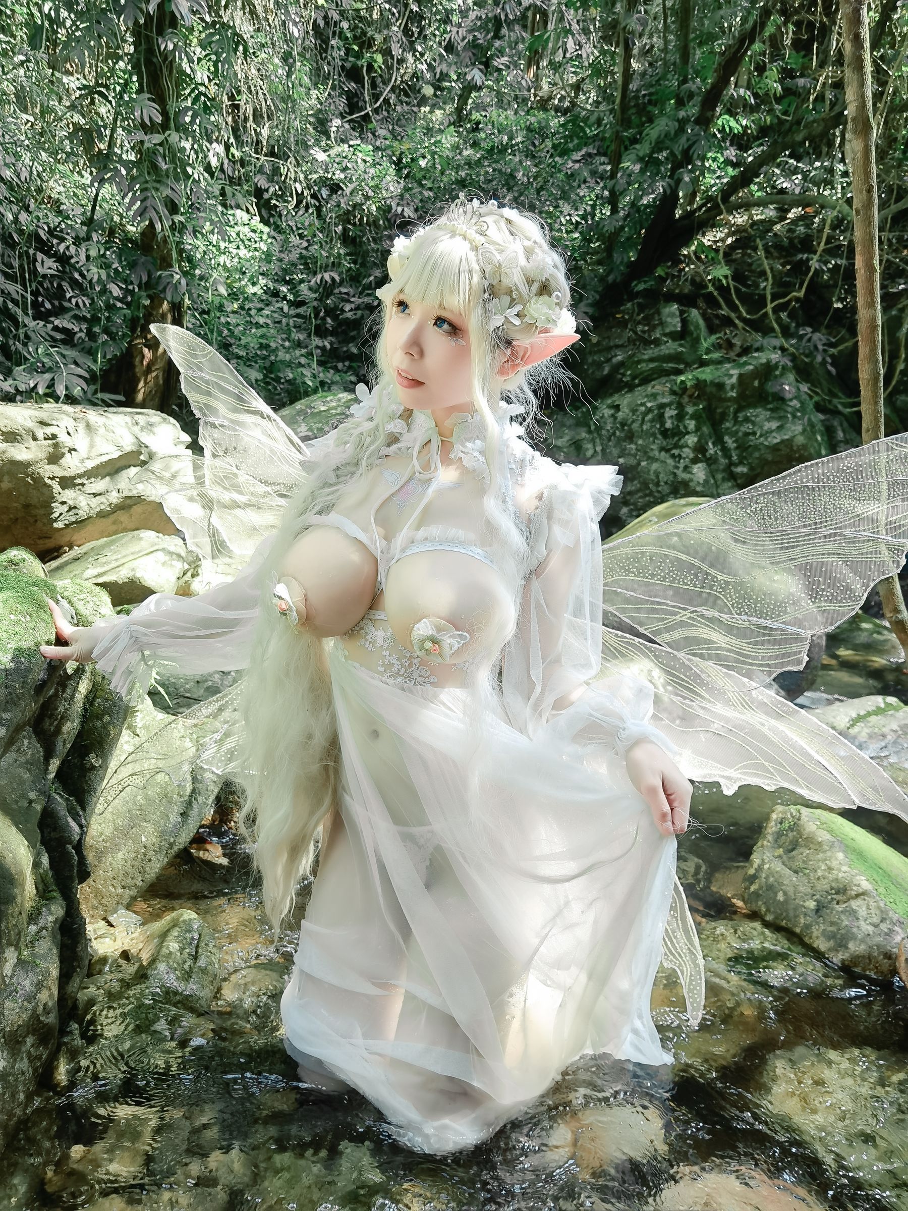 [福利COS] 自闭颜球球(无颜小天使wy) - 林中精灵第33张