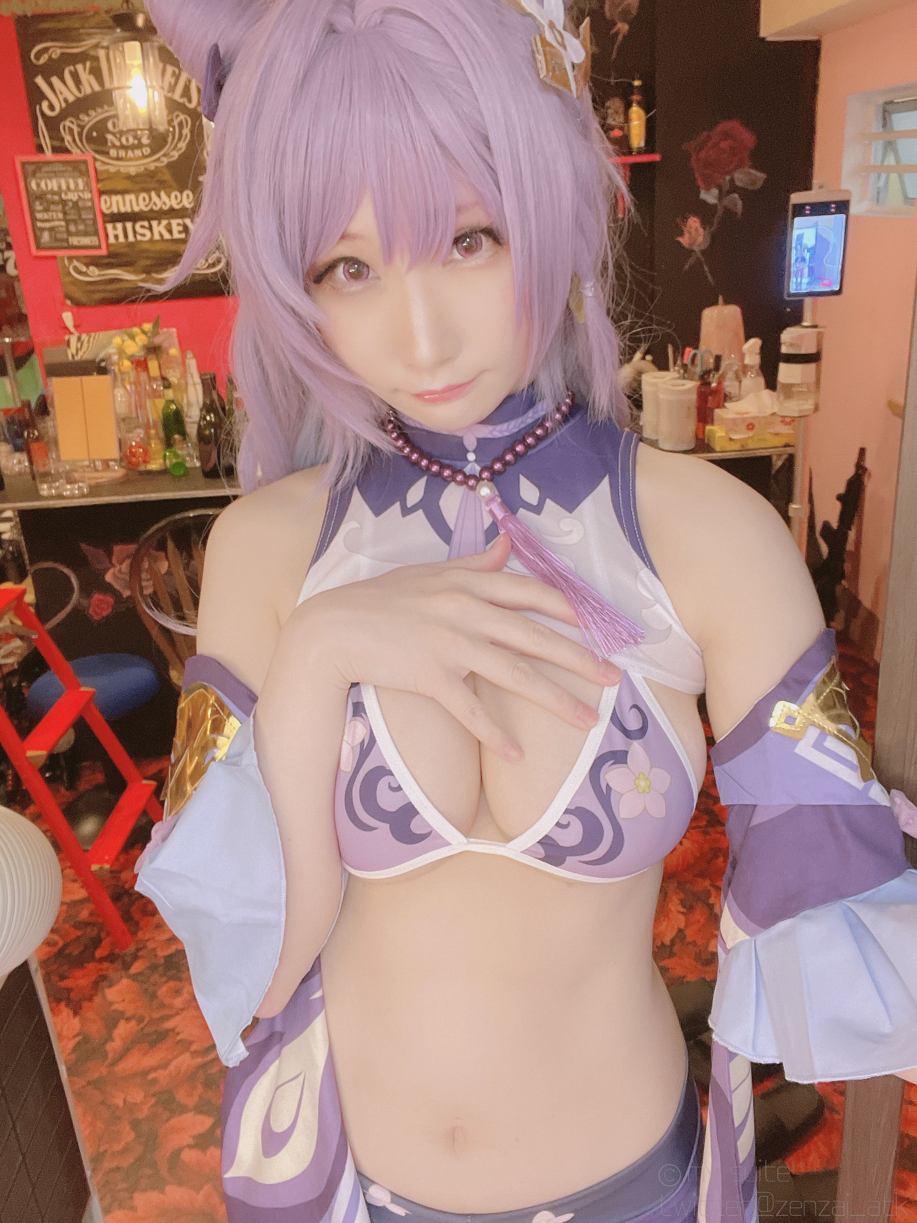 [福利COS] (Cosplay)[my suite] Atsuki あつき - Keqing 刻晴 (Genshin Impact)第14张