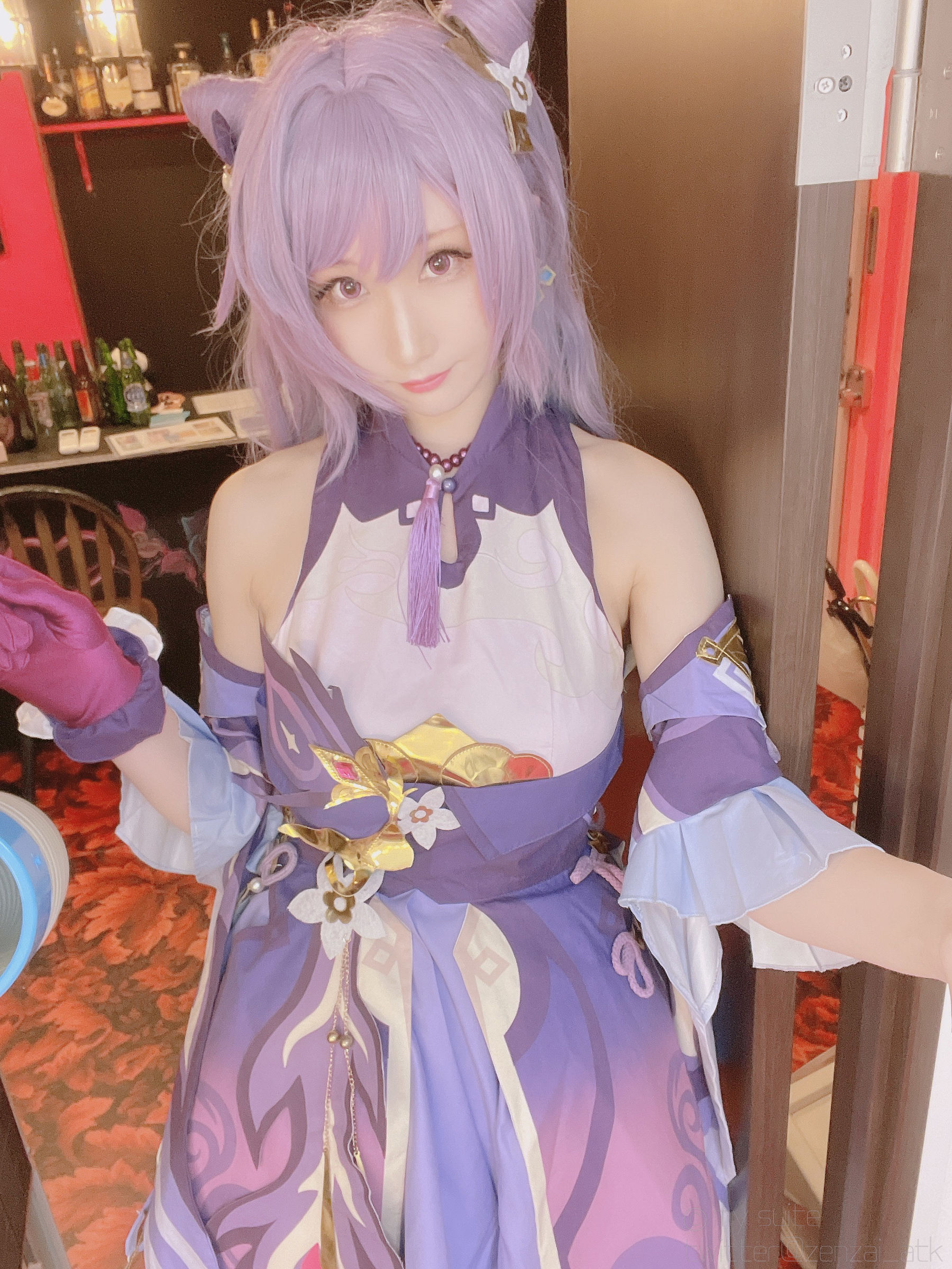 [福利COS] (Cosplay)[my suite] Atsuki あつき - Keqing 刻晴 (Genshin Impact)第4张