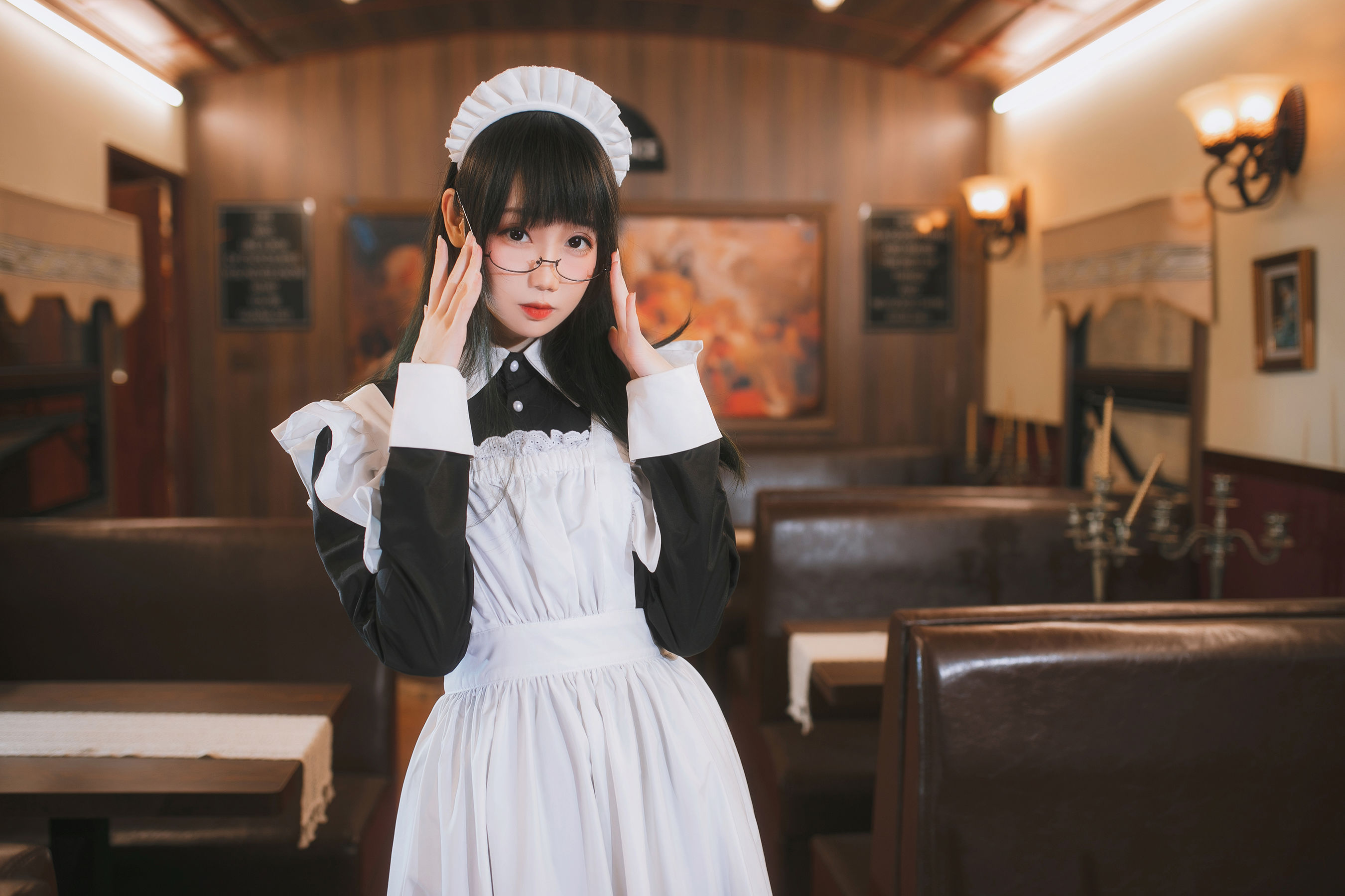 [福利COS] 焖焖碳 - 女仆第9张