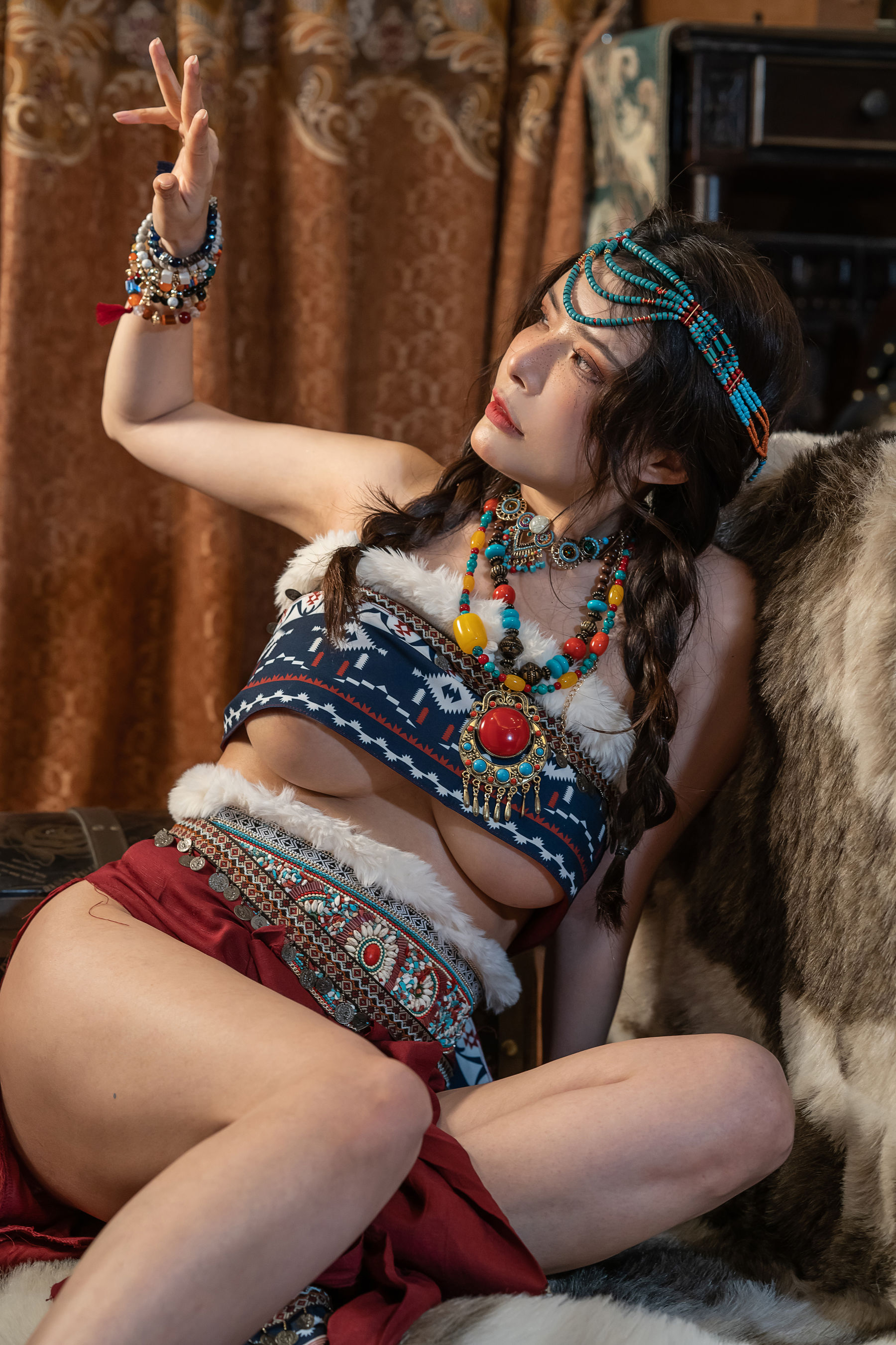 [福利COS] 秋和柯基(夏小秋秋秋) - 雀斑少女第5张