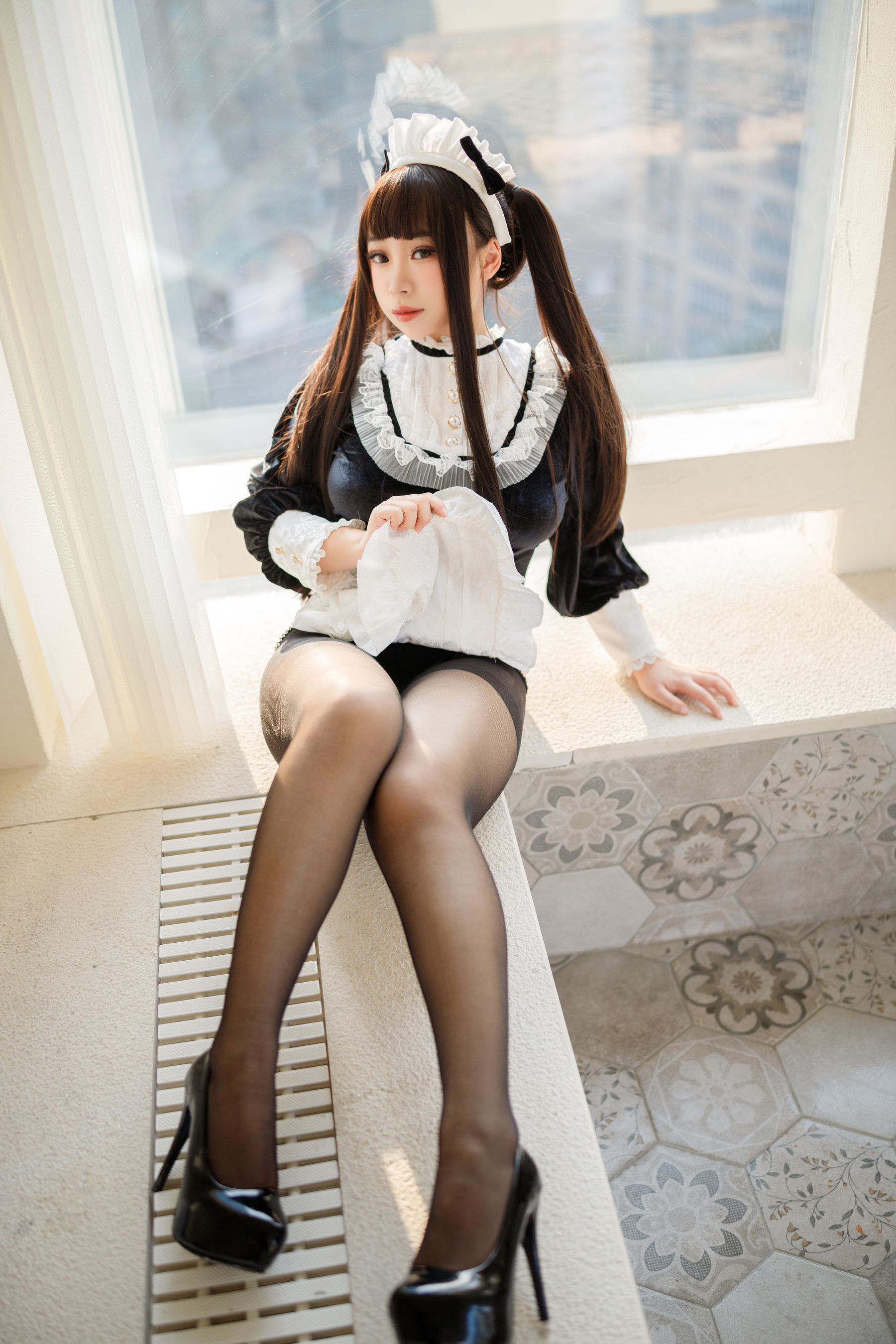 [福利COS] 胡桃猫Kurumineko - 更衣女仆第15张
