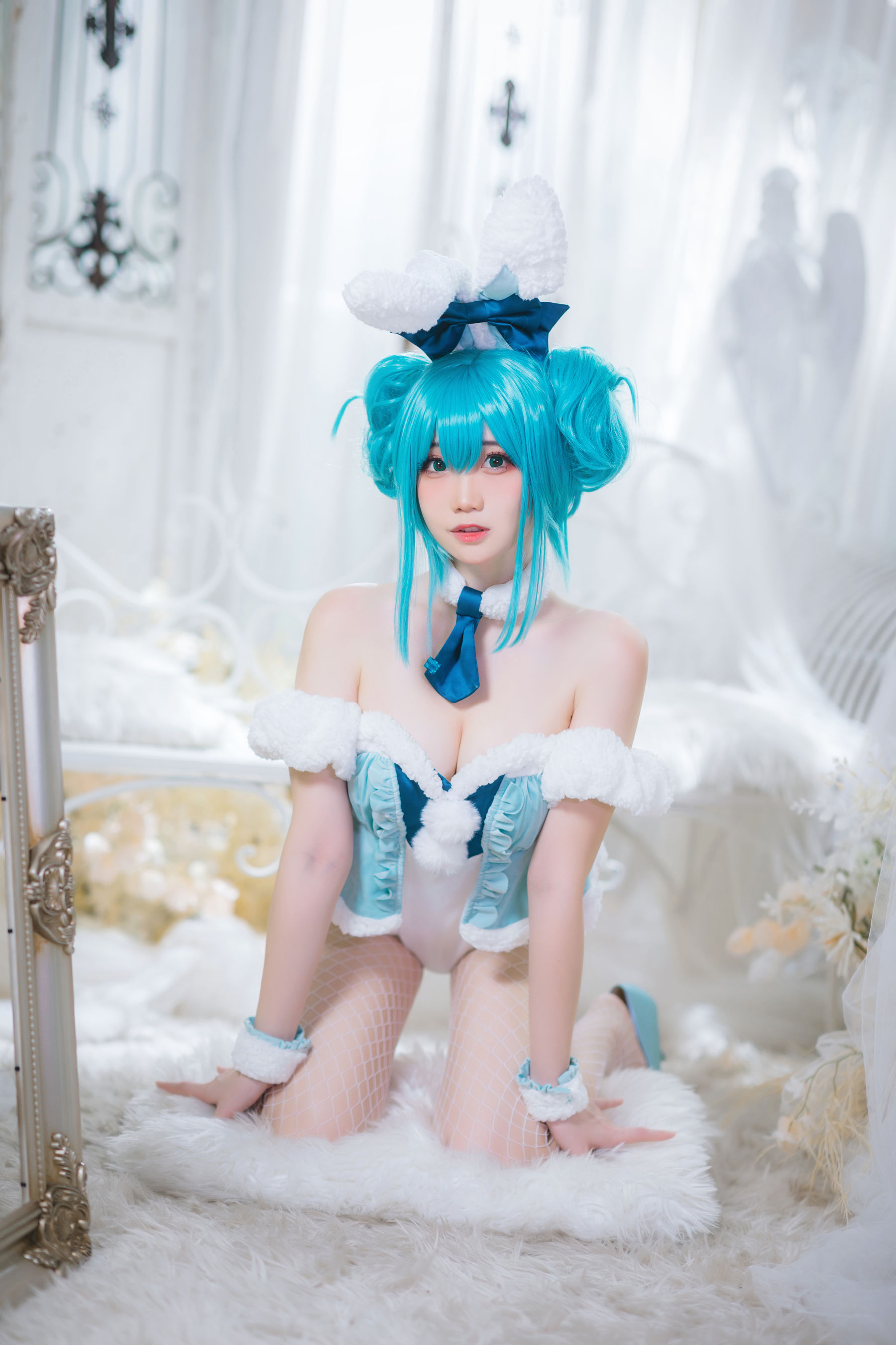 [福利COS] 焖焖碳 - 初音兔女郎第3张