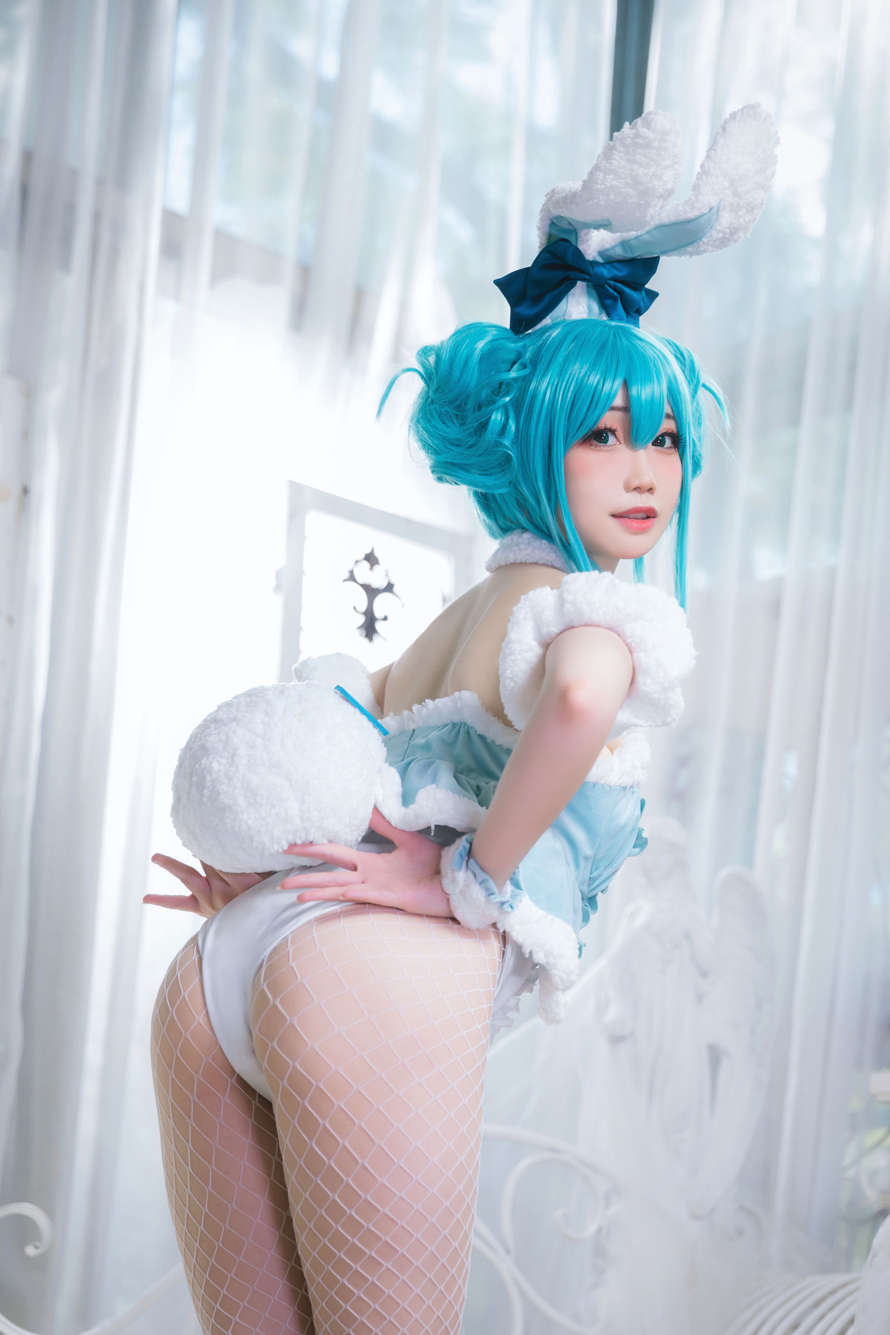 [福利COS] 焖焖碳 - 初音兔女郎第7张